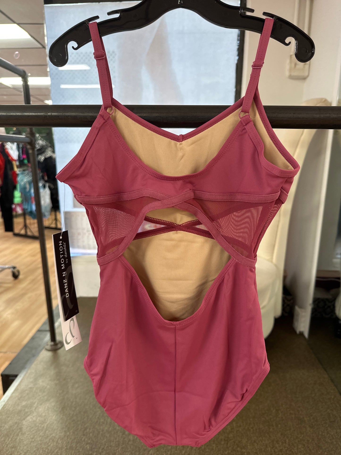 Alexis Mesh Insert Leotard #21100