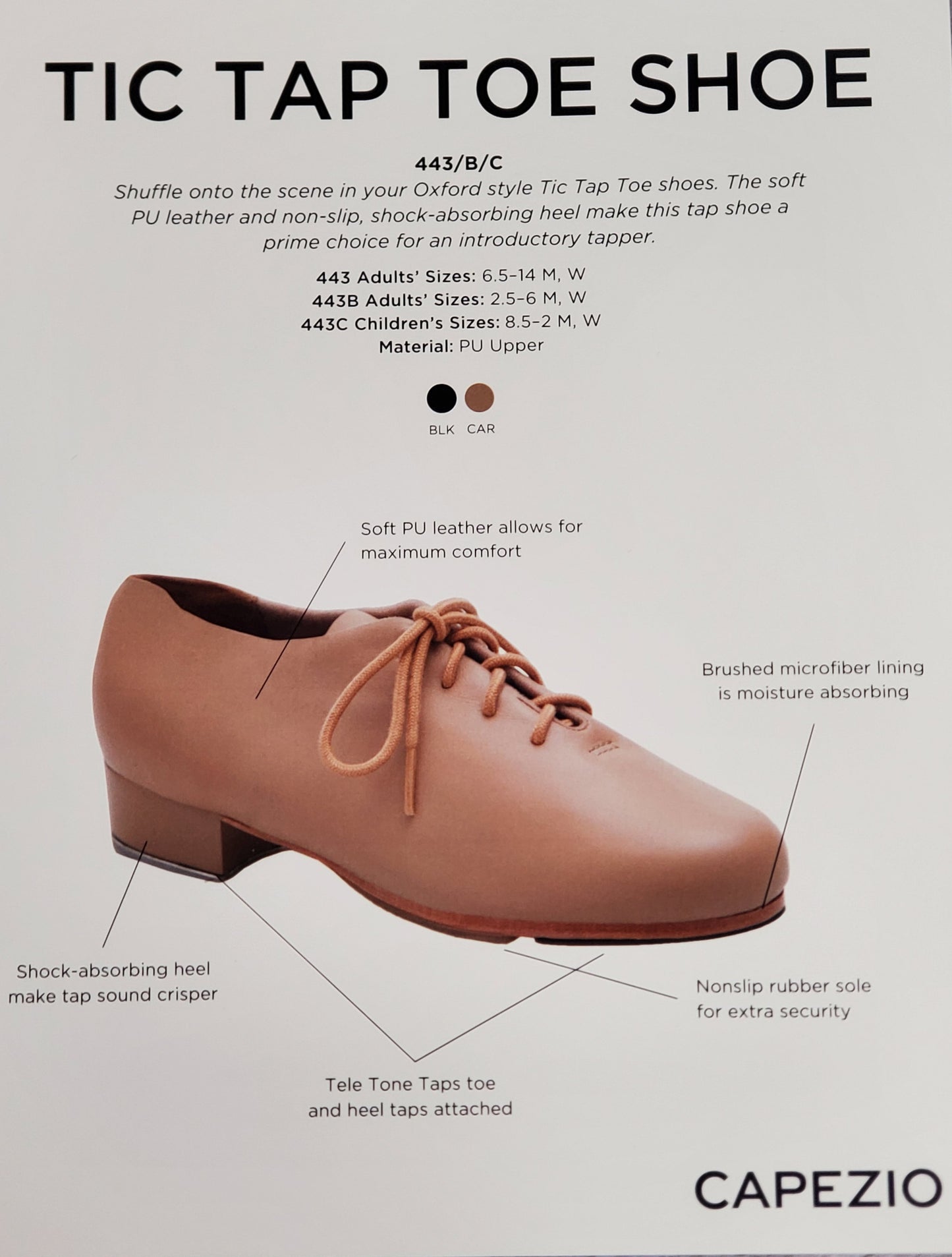 Tic Tac Tap Shoe #443