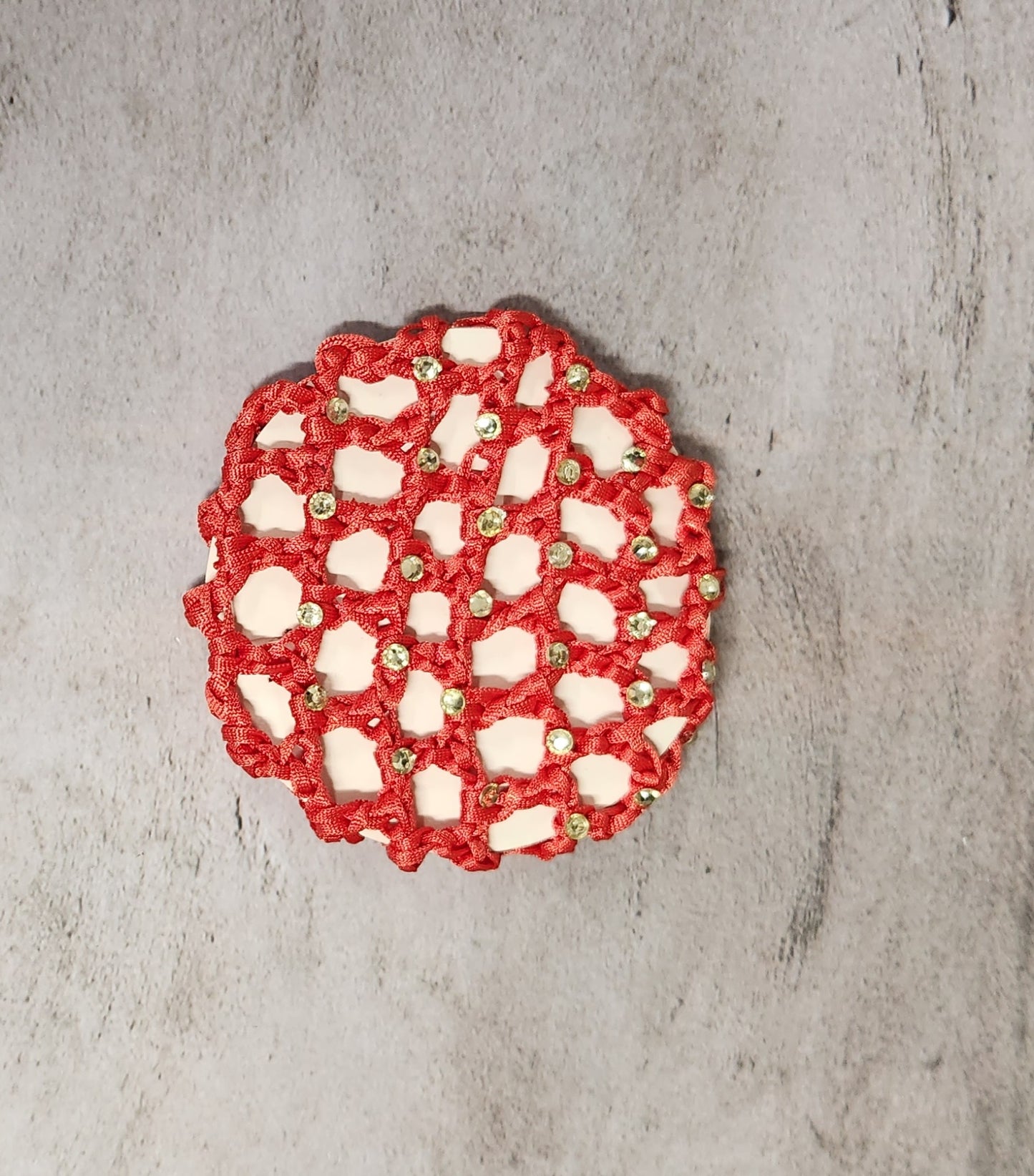 Bun Covers with Rhinestones