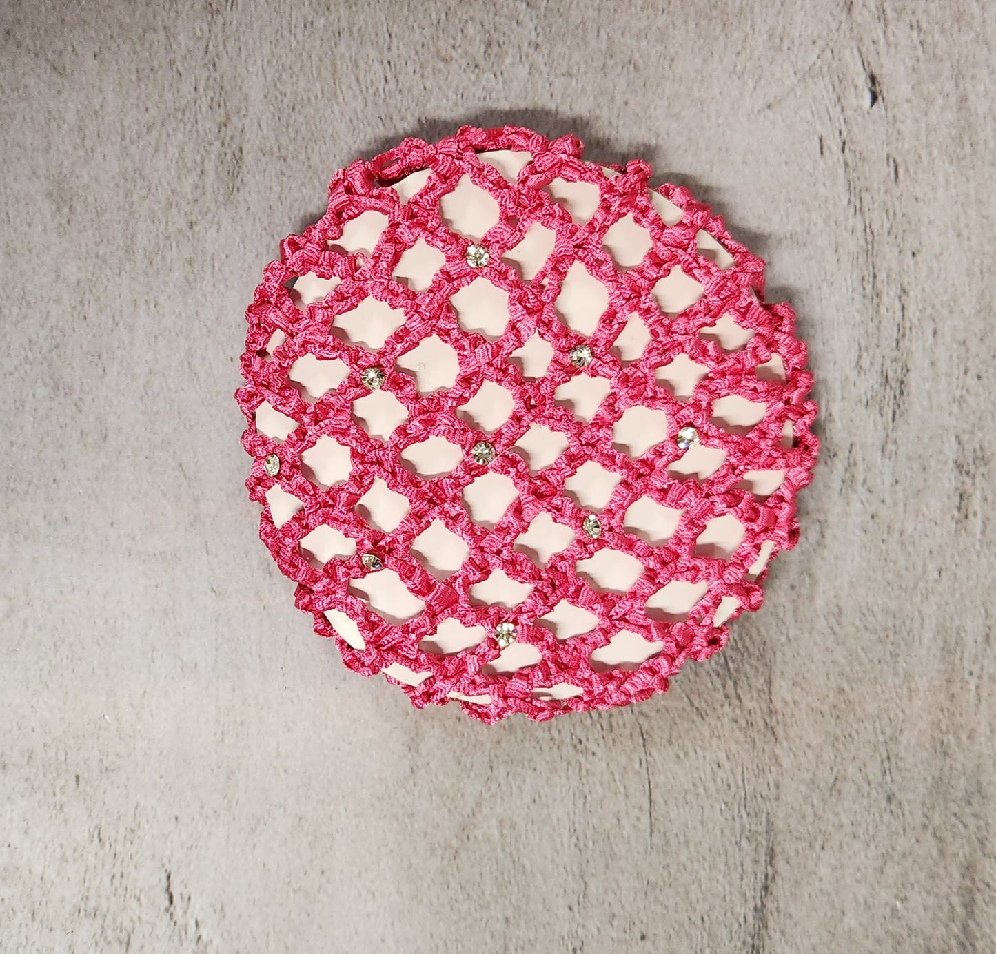 Bun Covers with Rhinestones