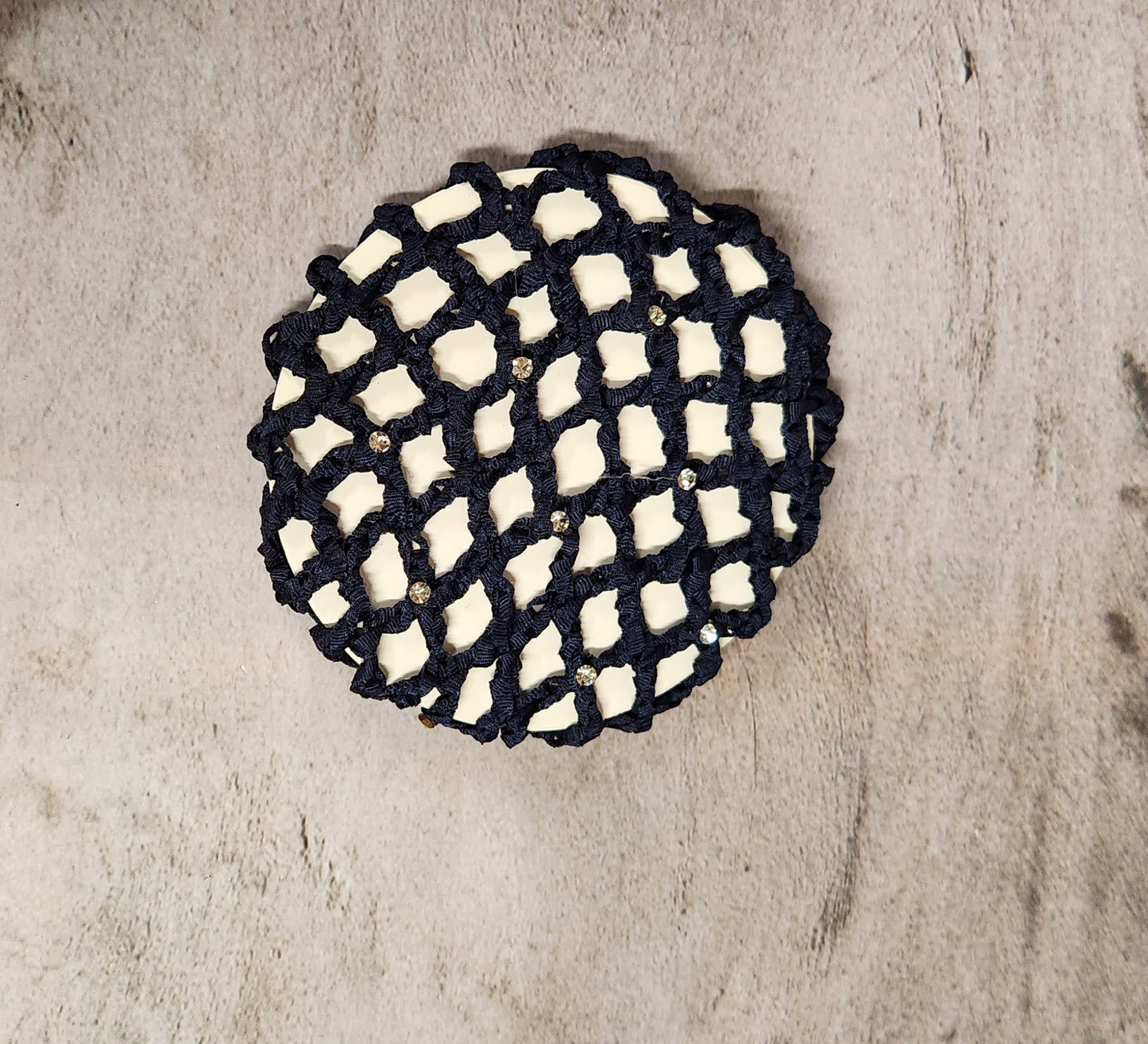 Bun Covers with Rhinestones