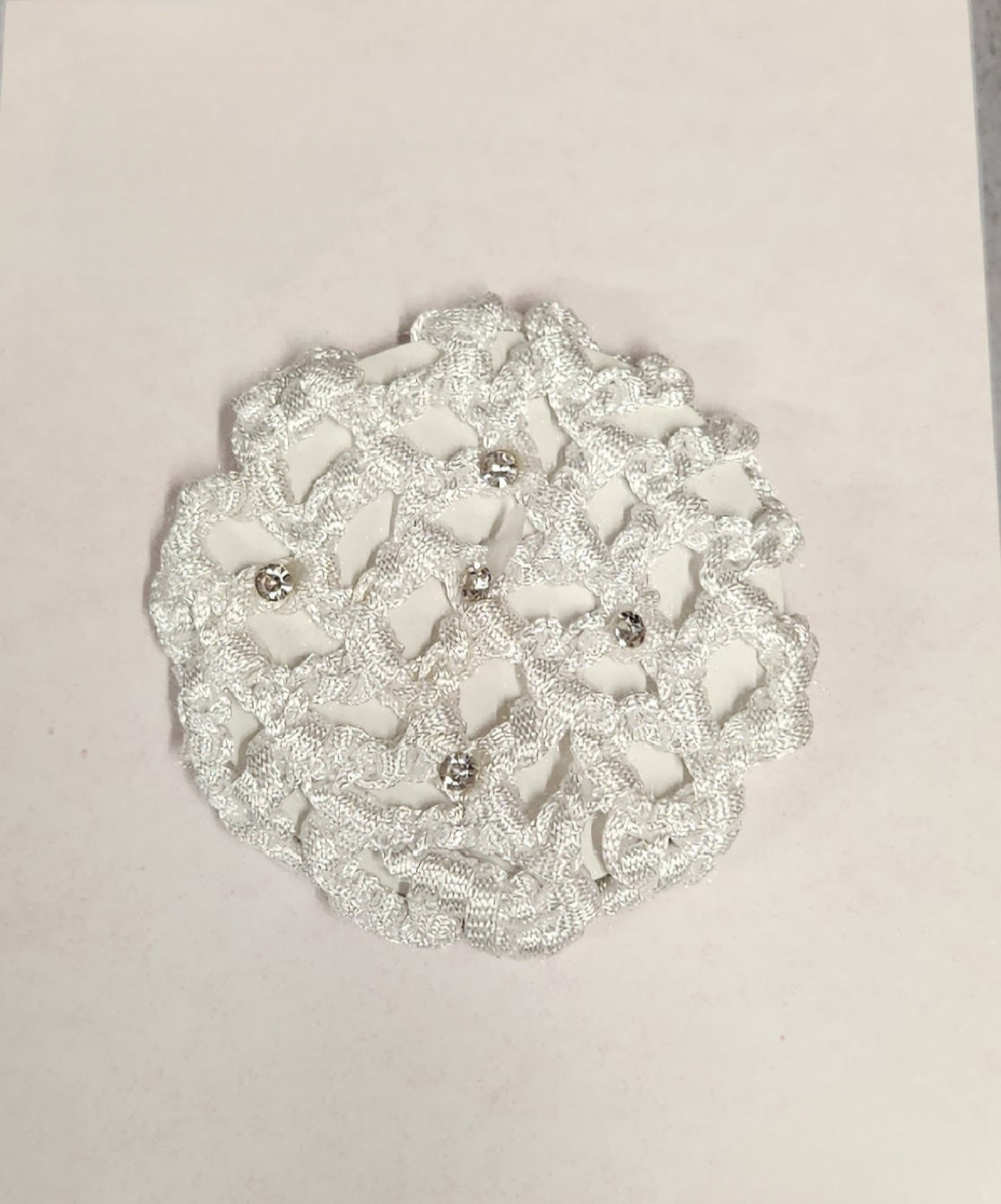 Bun Covers with Rhinestones