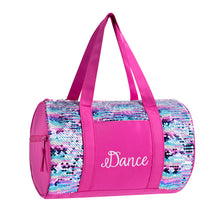 Load image into Gallery viewer, Striped Sequins Dance Duffel
