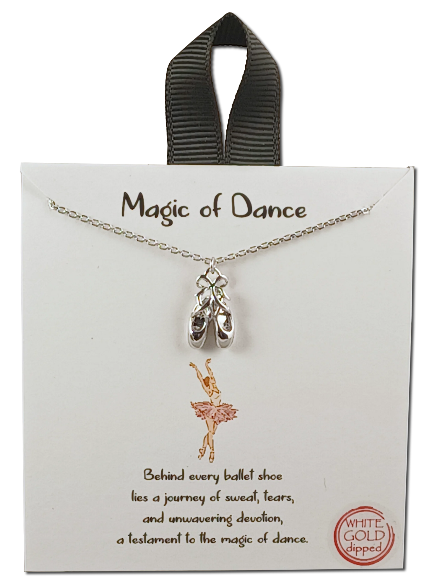 Magic of Dance Shoe Necklace
