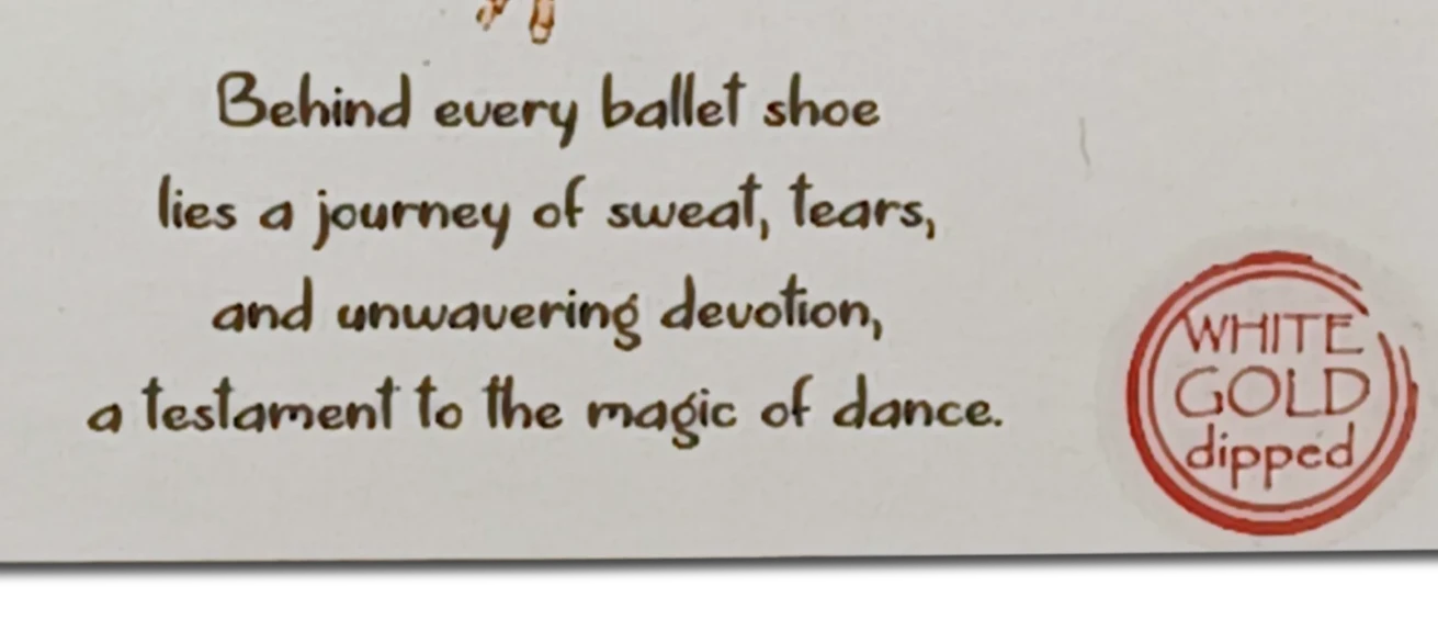 Magic of Dance Shoe Necklace