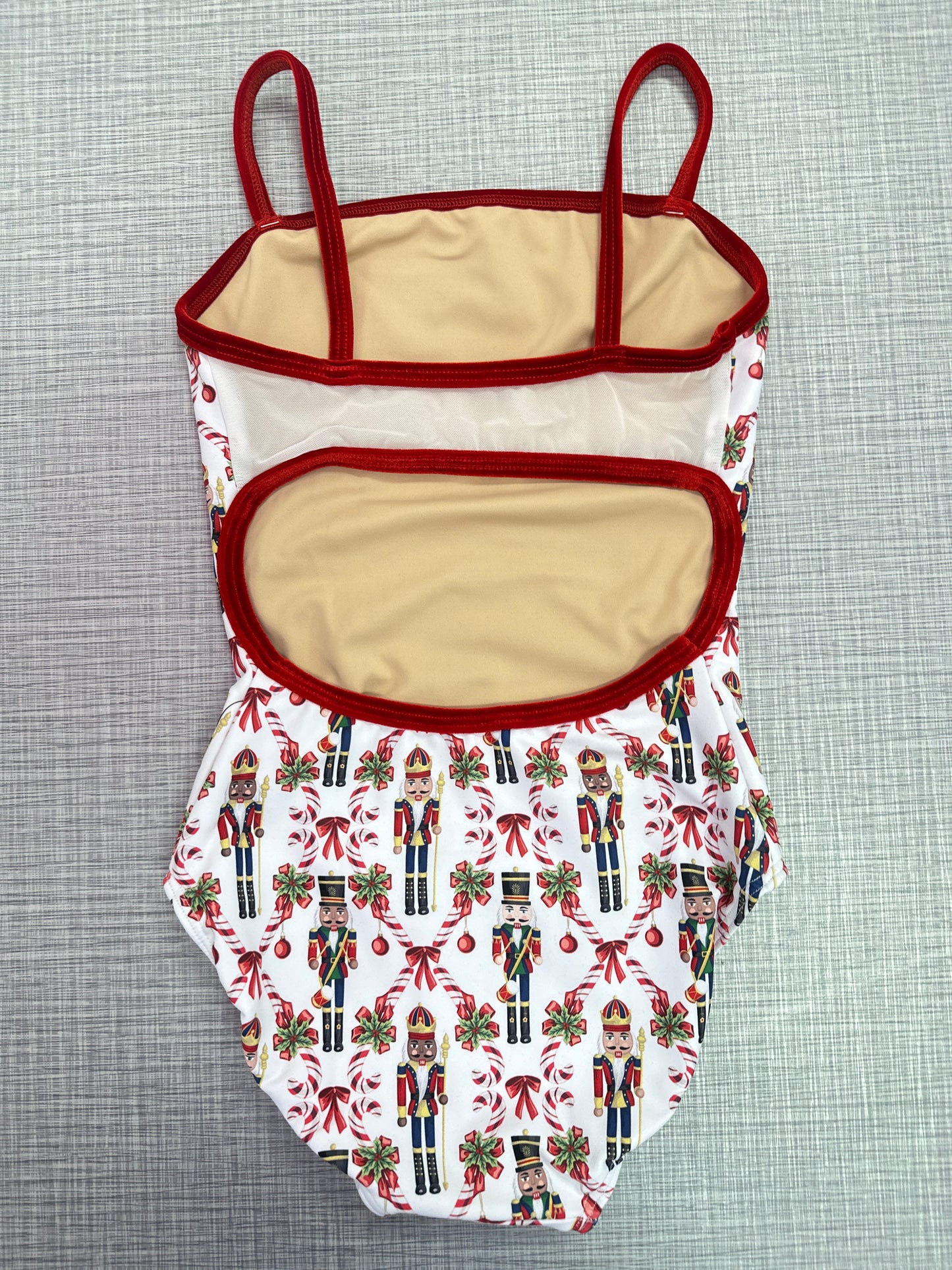 Eleve Helena Nutcracker Candy Cane Court Leotard