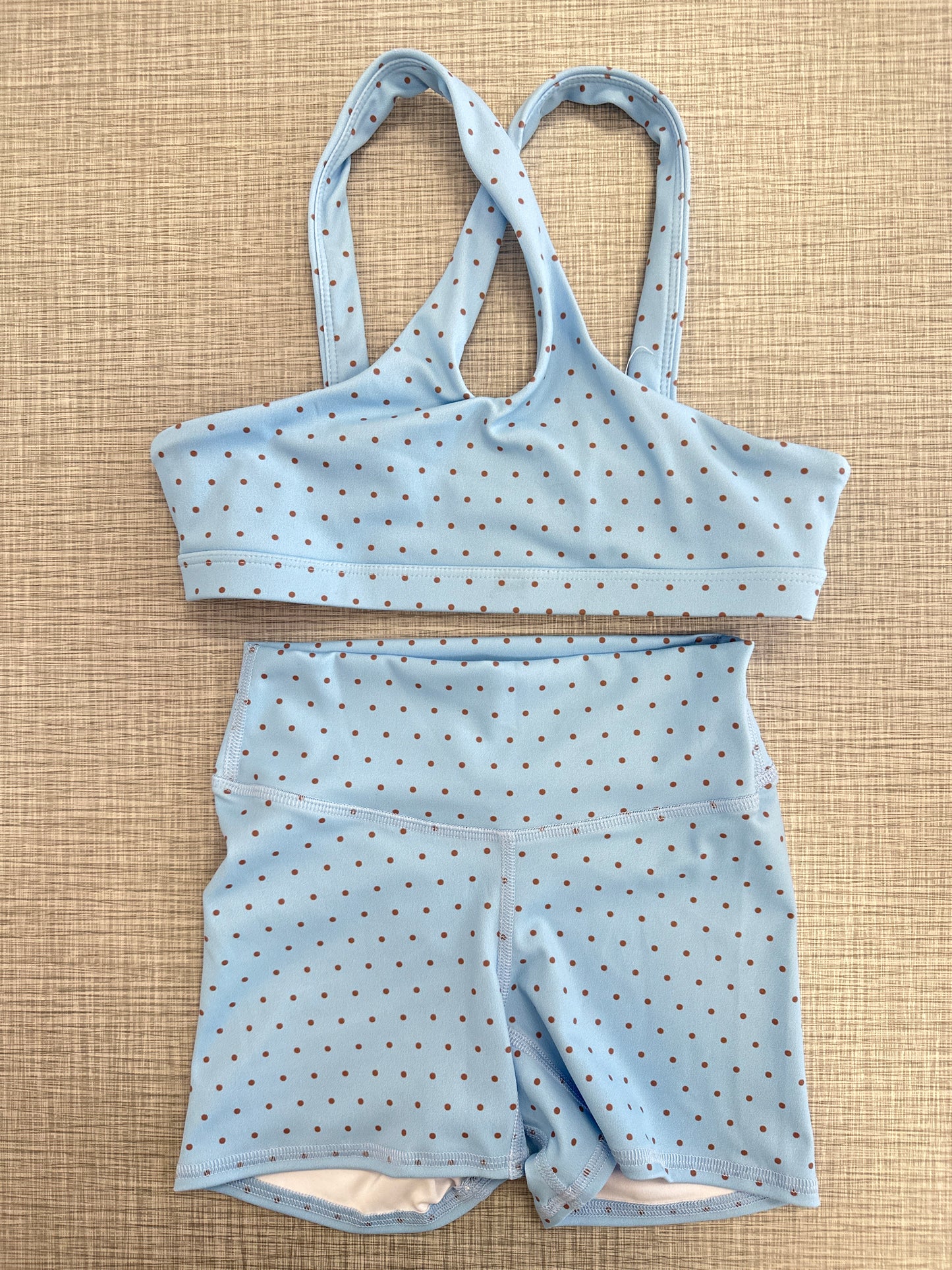 Five: City Convertible Bra & Everyday Polka Dot Short Set