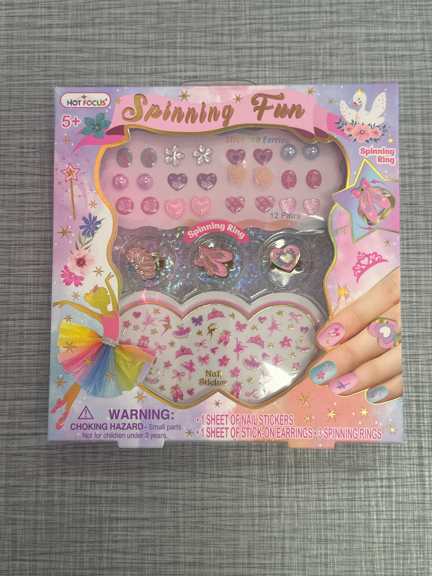 Ballerina Beauties Spinning Ring Fun