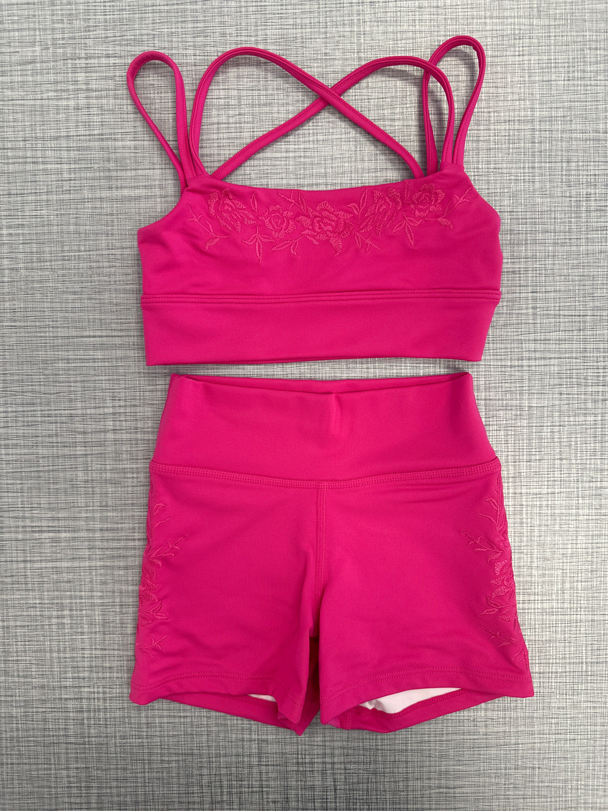Adagio Floral Double Strap Short Set