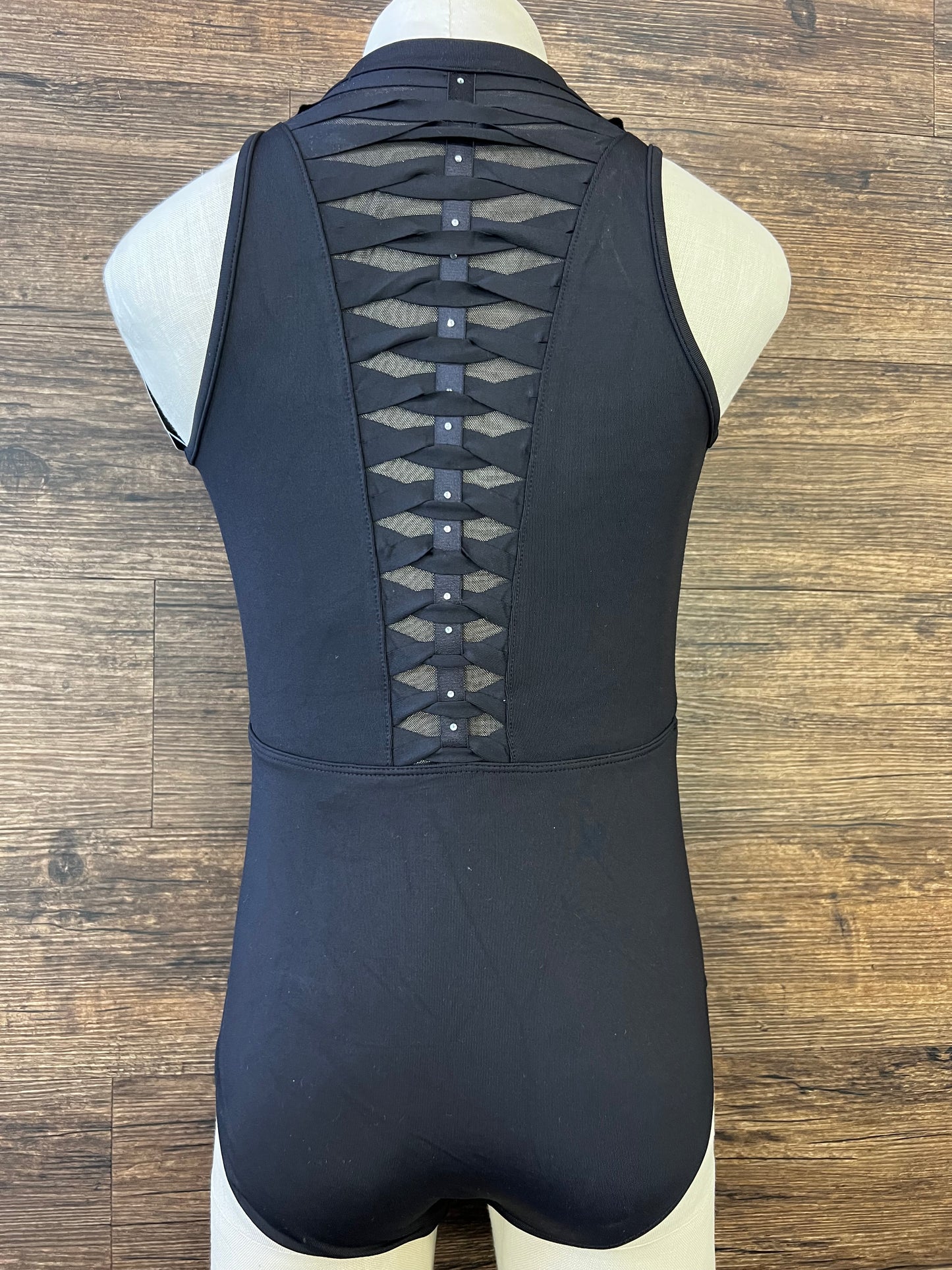 Rosey Zip Front Leotard #9265