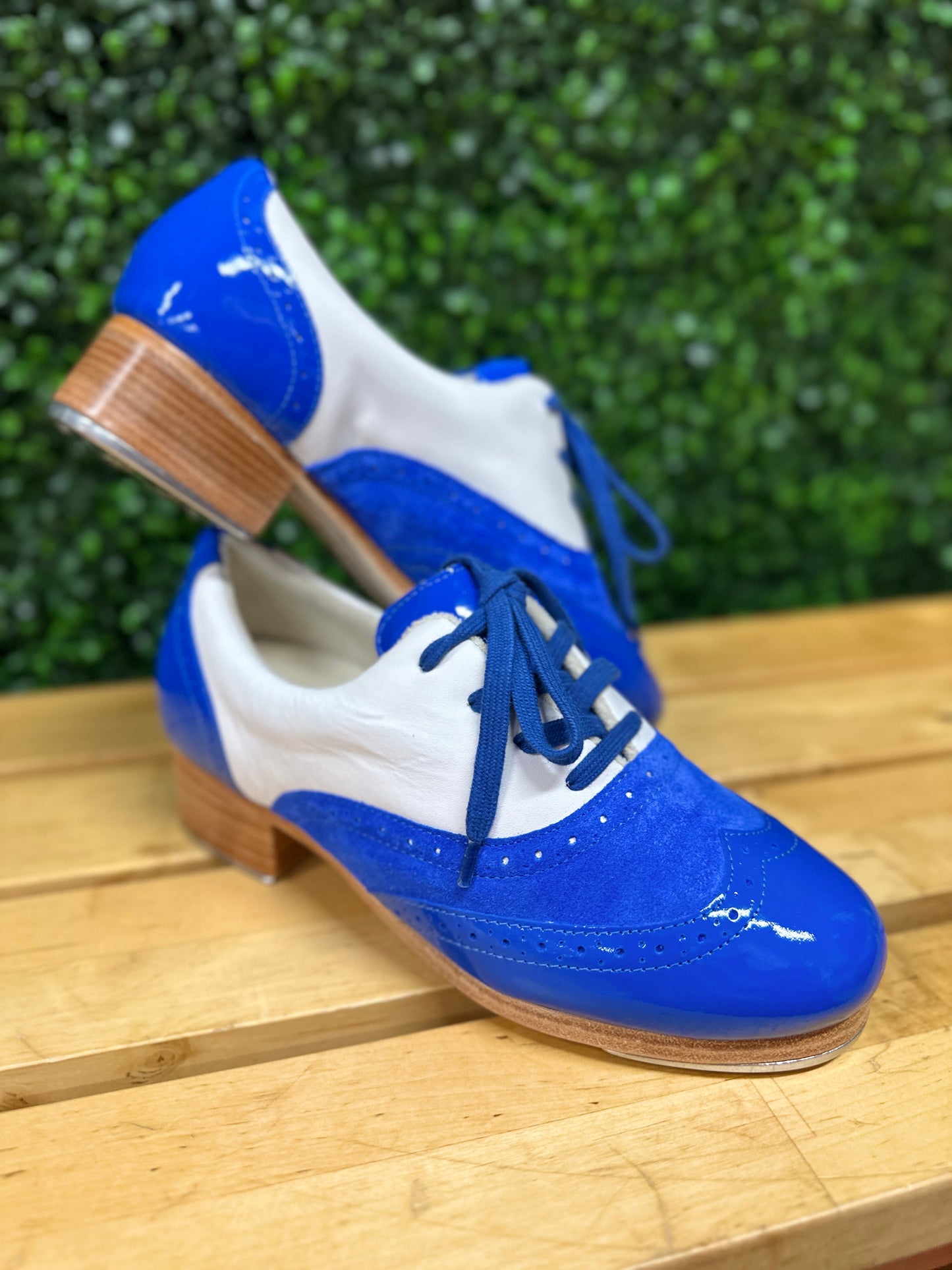 Limited Edition Blue/White Roxy Tap Shoe