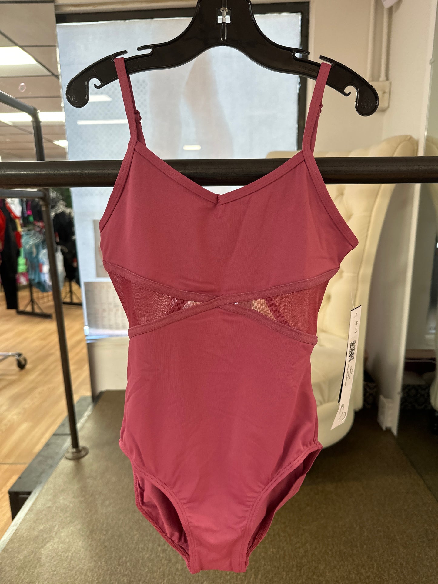 Alexis Mesh Insert Leotard #21100
