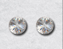 Load image into Gallery viewer, 14 mm Single Stone Earrings
