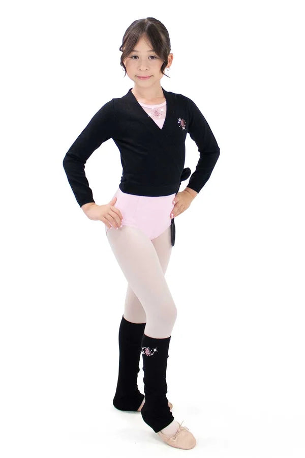 Child Ballet Shoe Leg Warmer