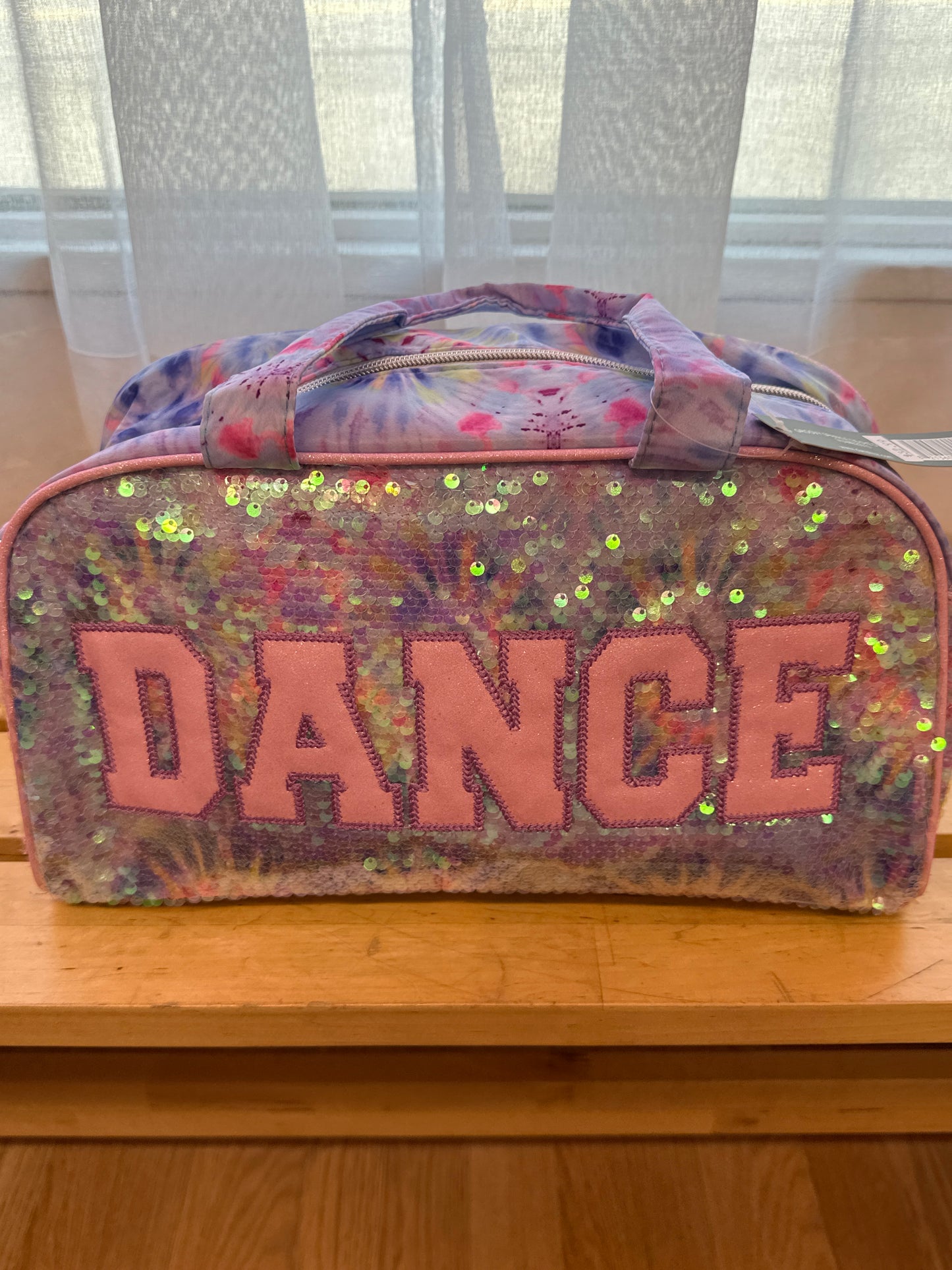 Groovy Sparkle Tie-Dye Dance Bag