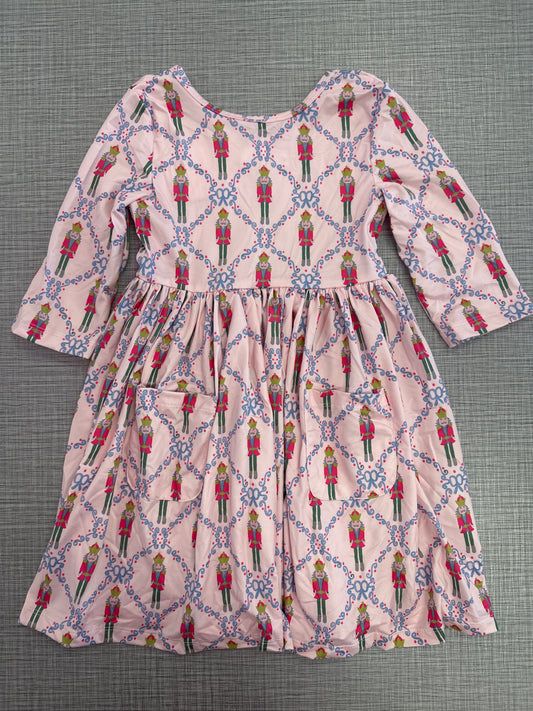 Pink Nutcracker Twirl Dress