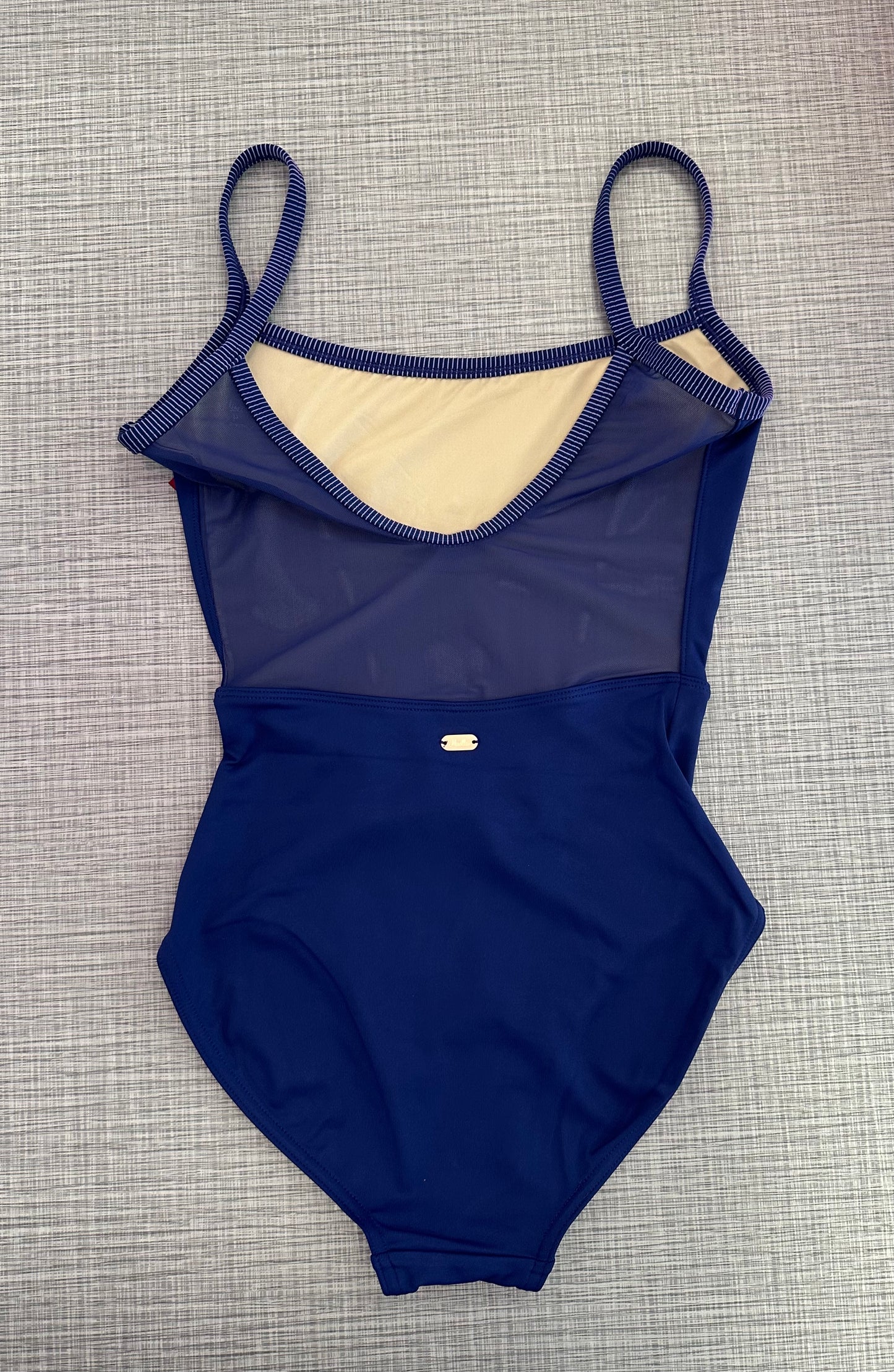 Mesh Bodice Cami Leotard #M70003