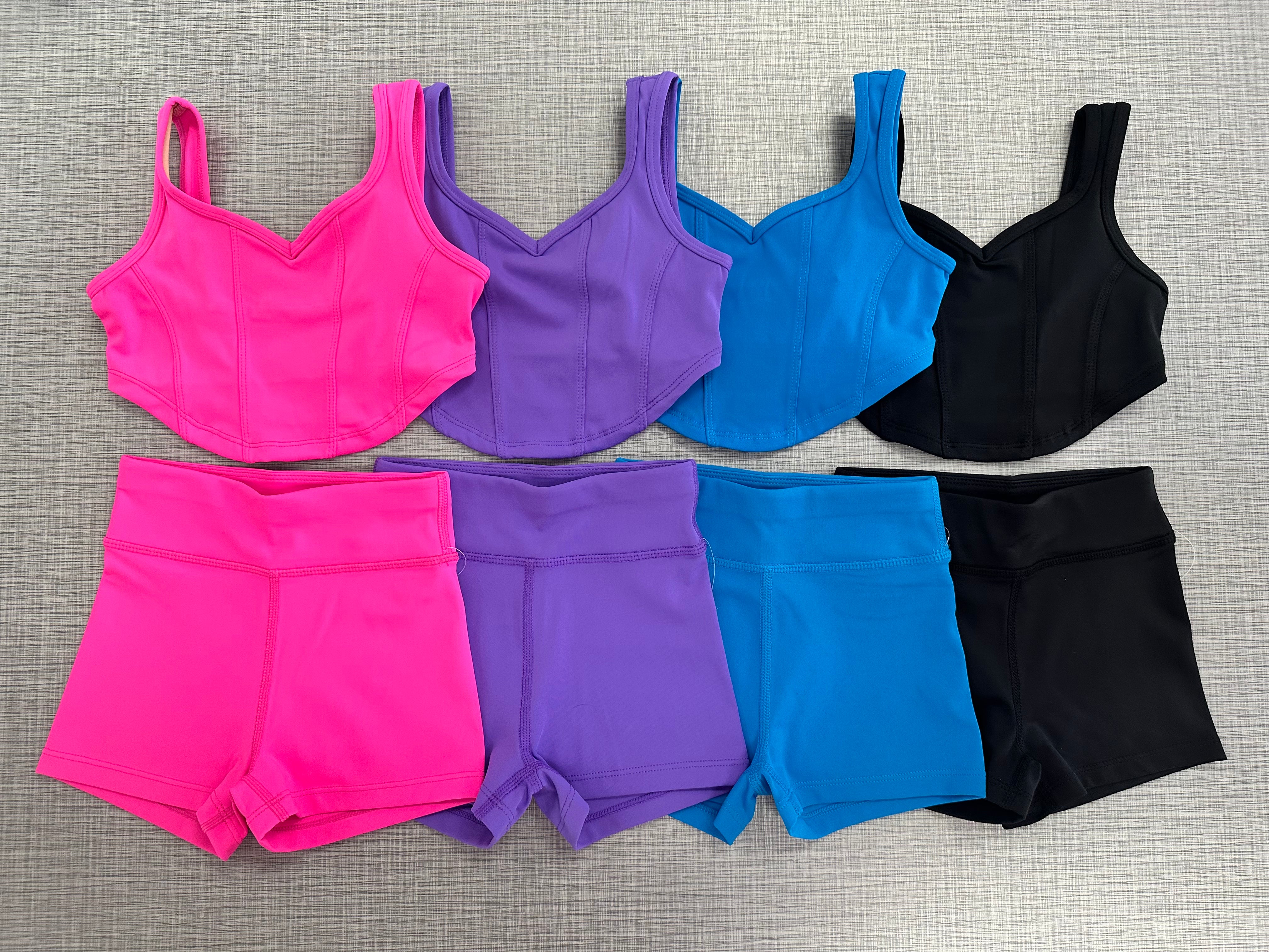 Corset Style Short Set – Tightspot Dancewear Center