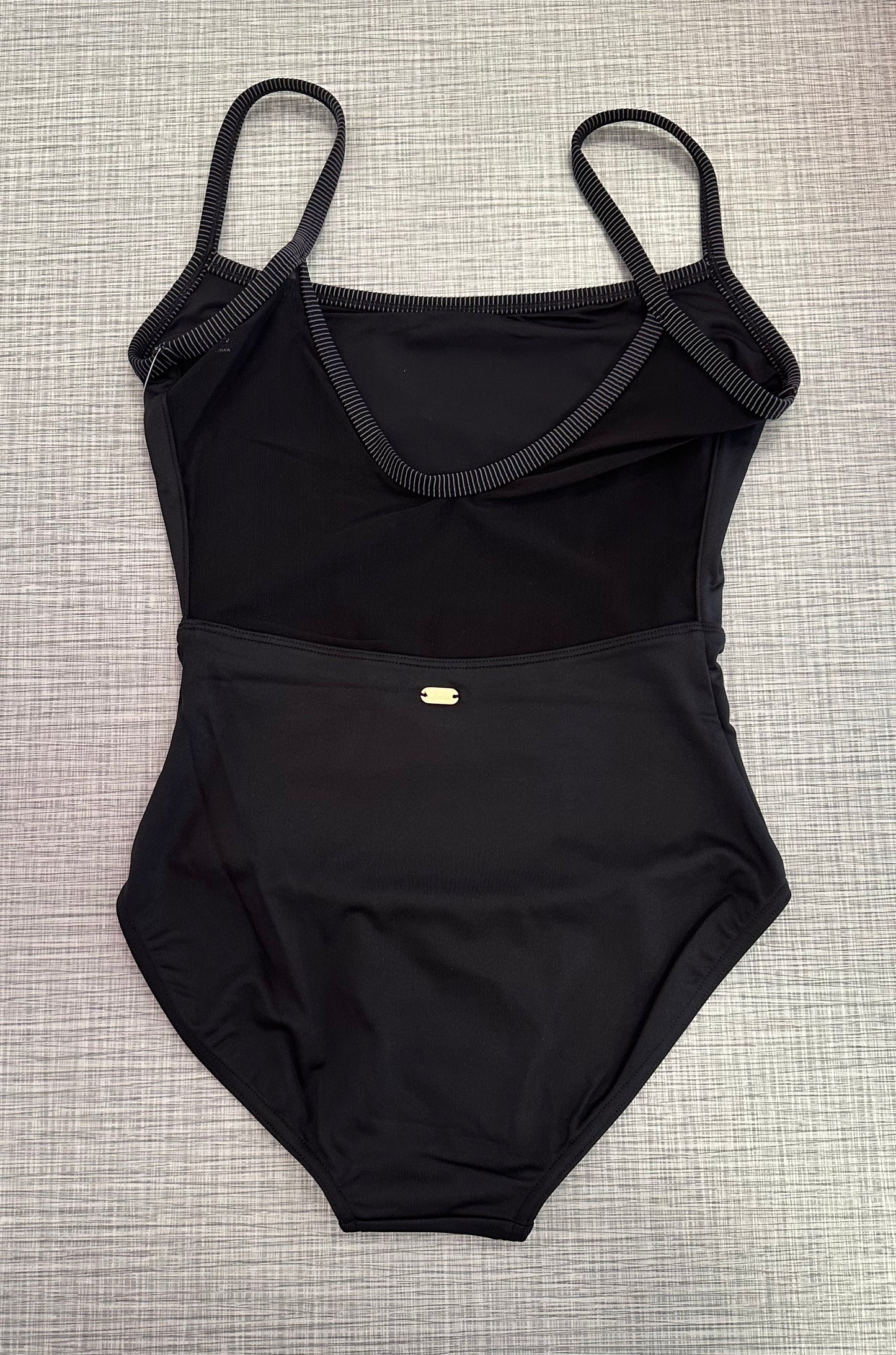 Mesh Bodice Cami Leotard #M70003