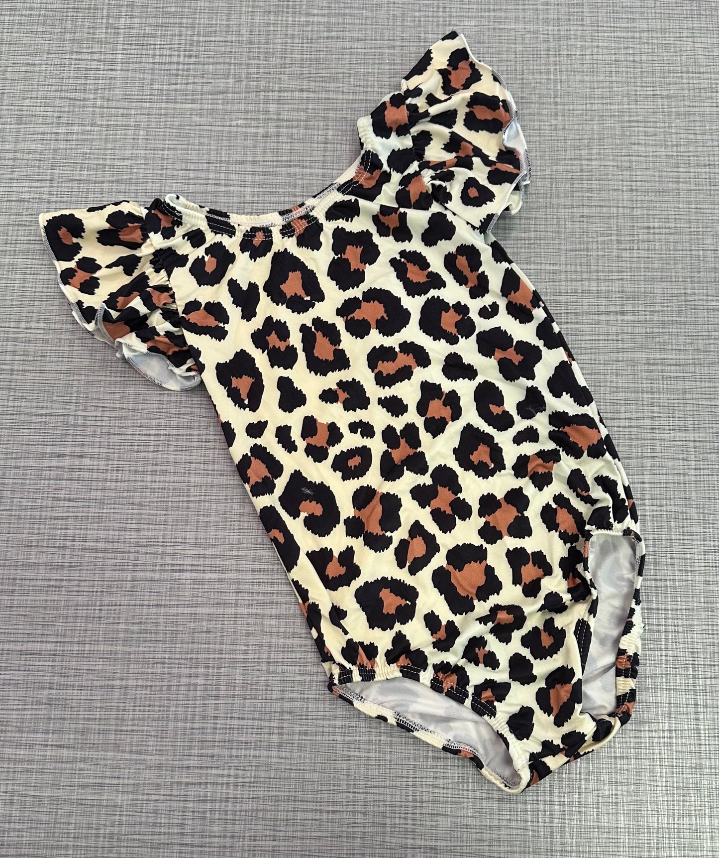 Wild One Flutter Sleeve Leotard