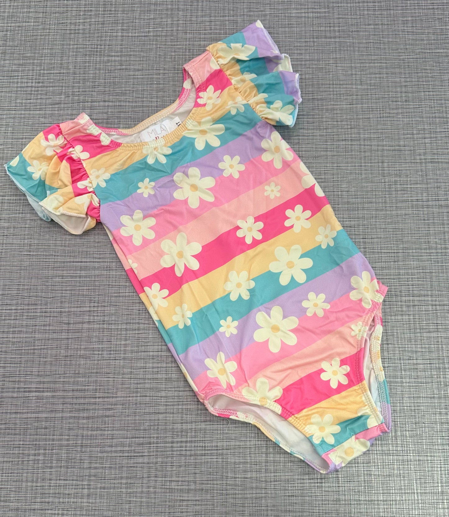 Diasy Dreams Flutter Sleeve Leotard