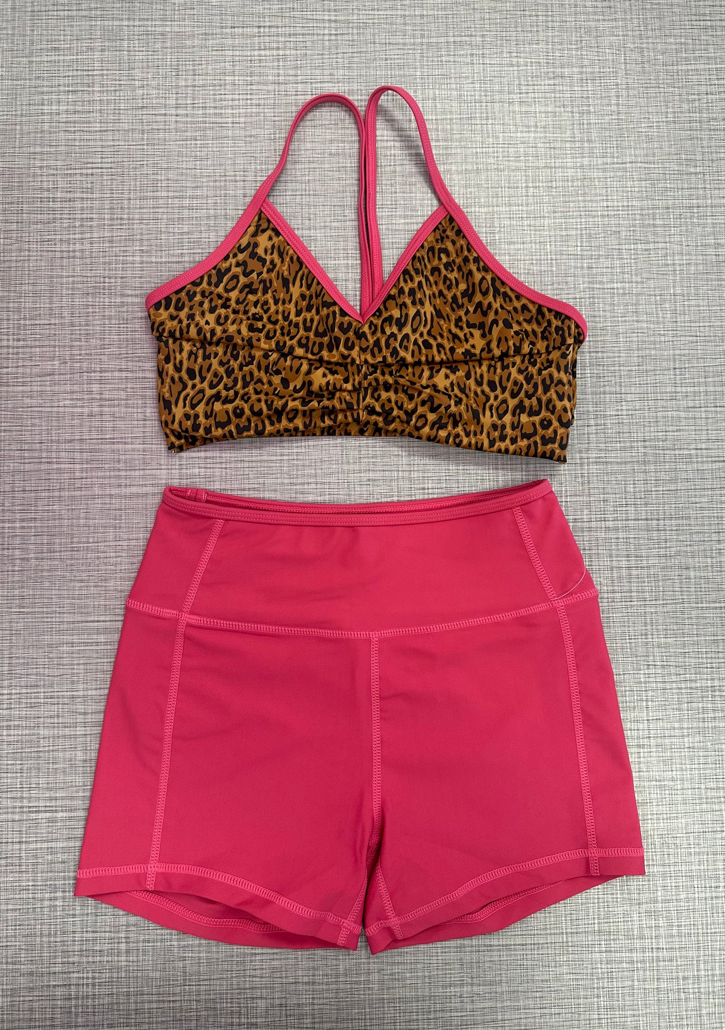 Bliss Bra Top & Flame Short Set