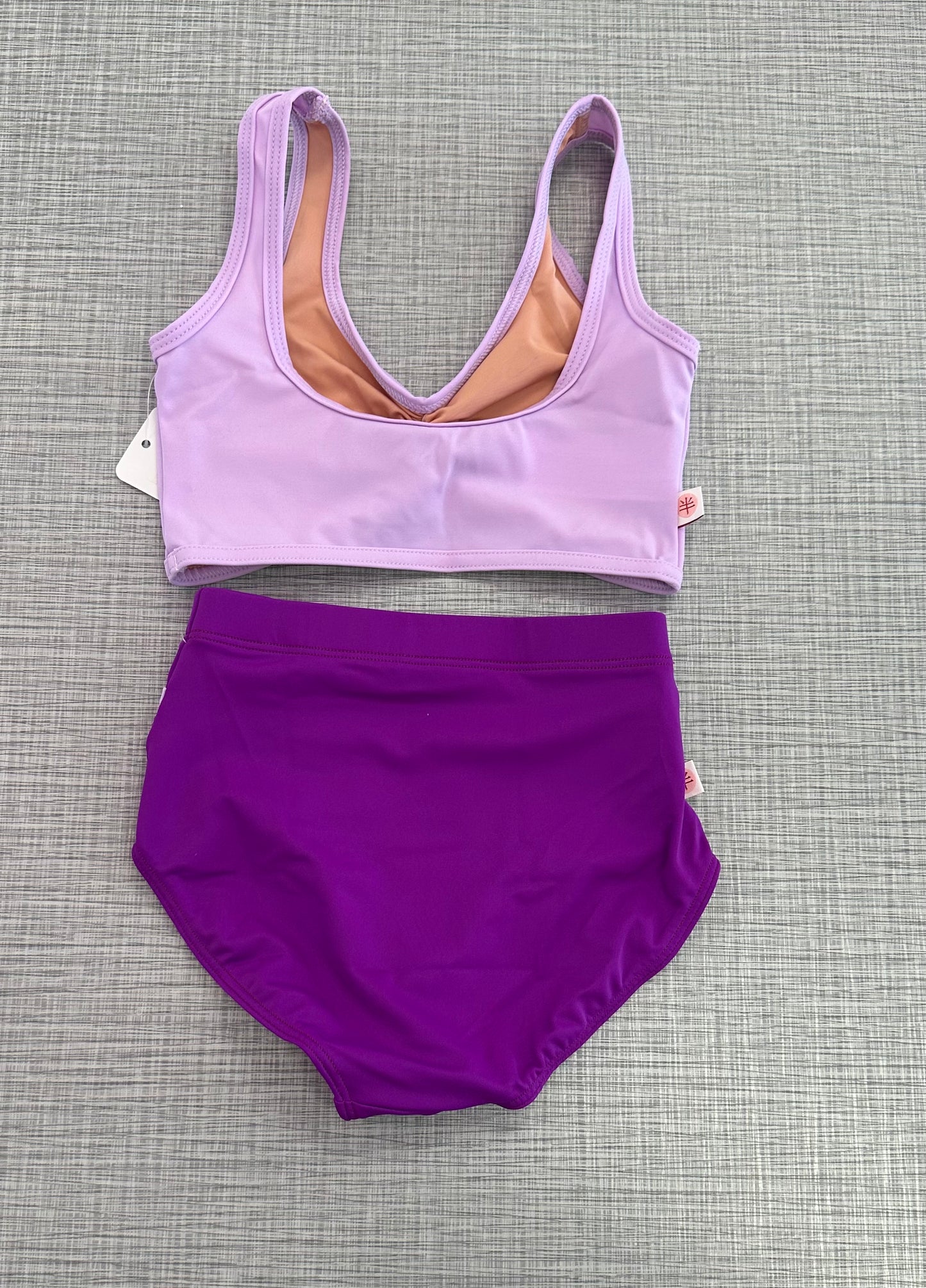 Pinch Front Bra Top & Brief Set