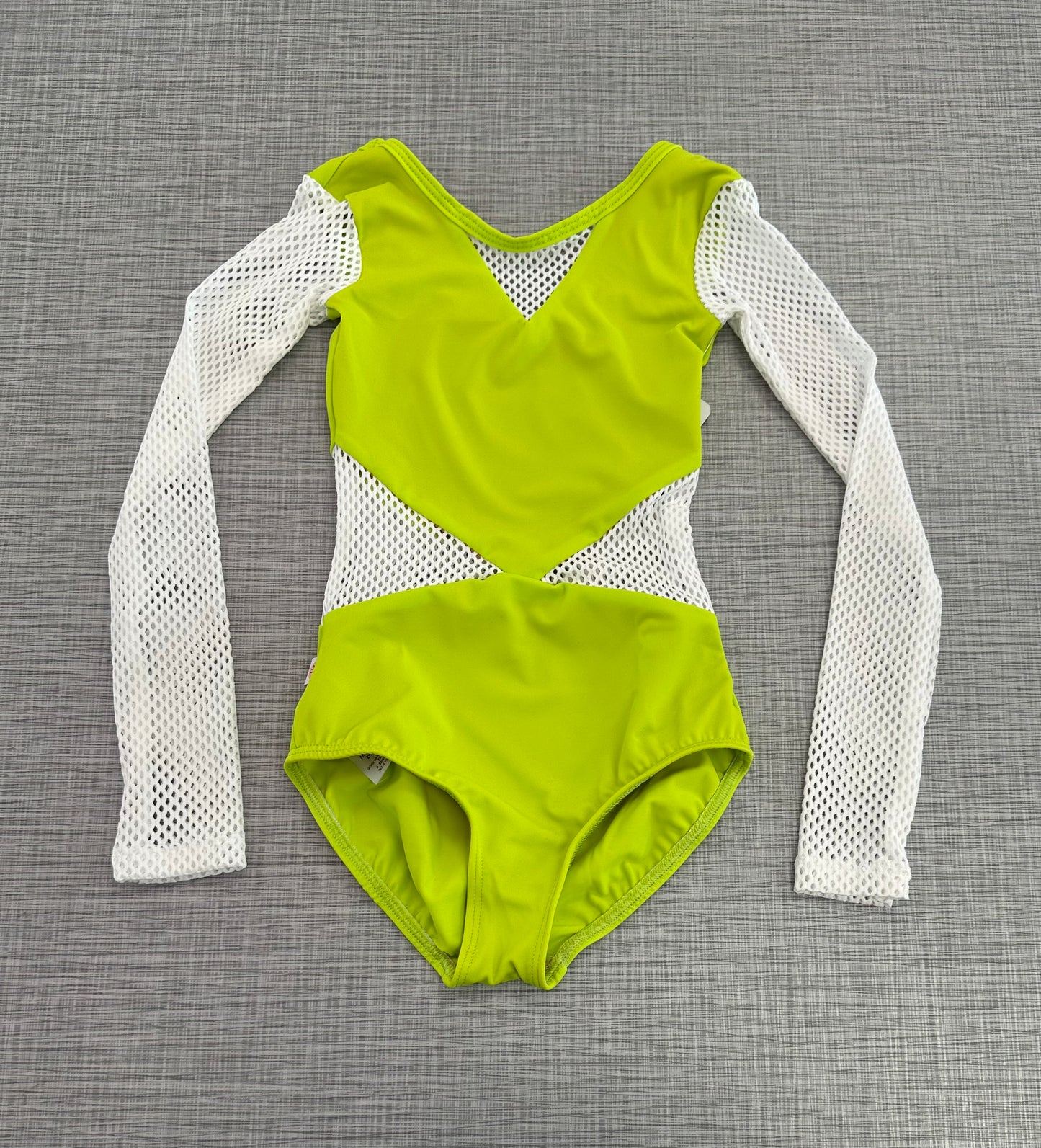 Demi Small Mesh Long Sleeve Leotard