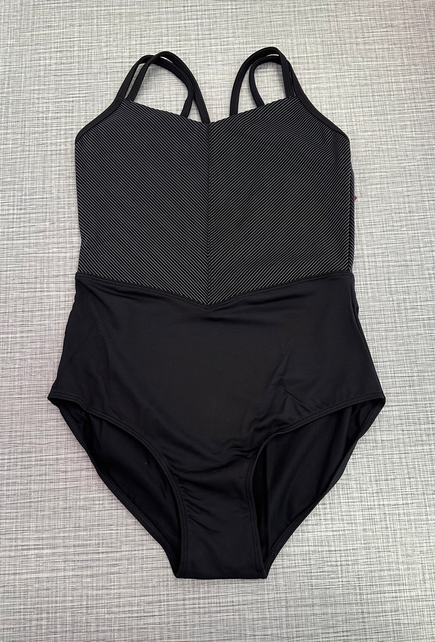 Stripe Bodice Cami Leotard #M70001