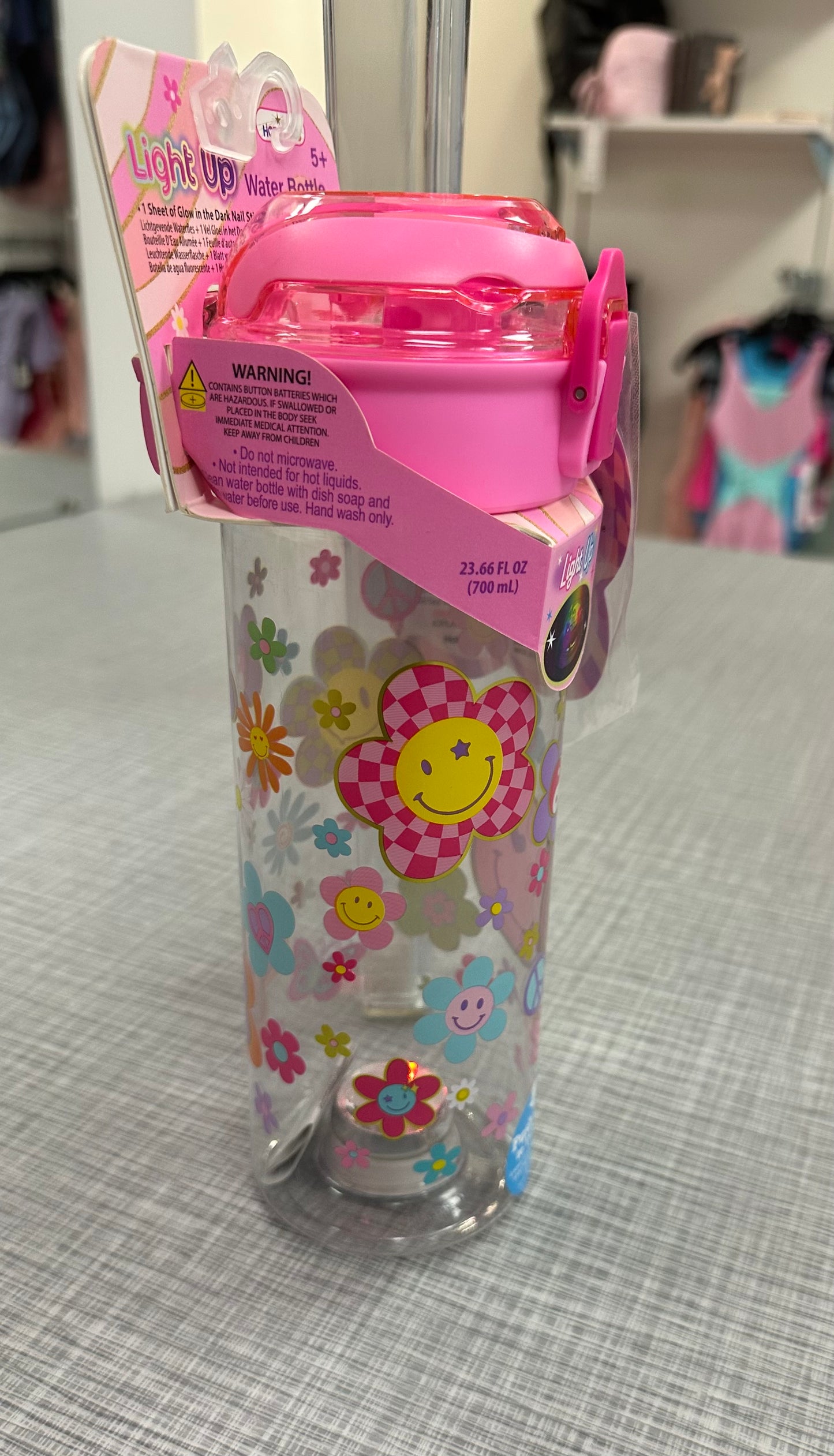 Groovy Light Up Water Bottle