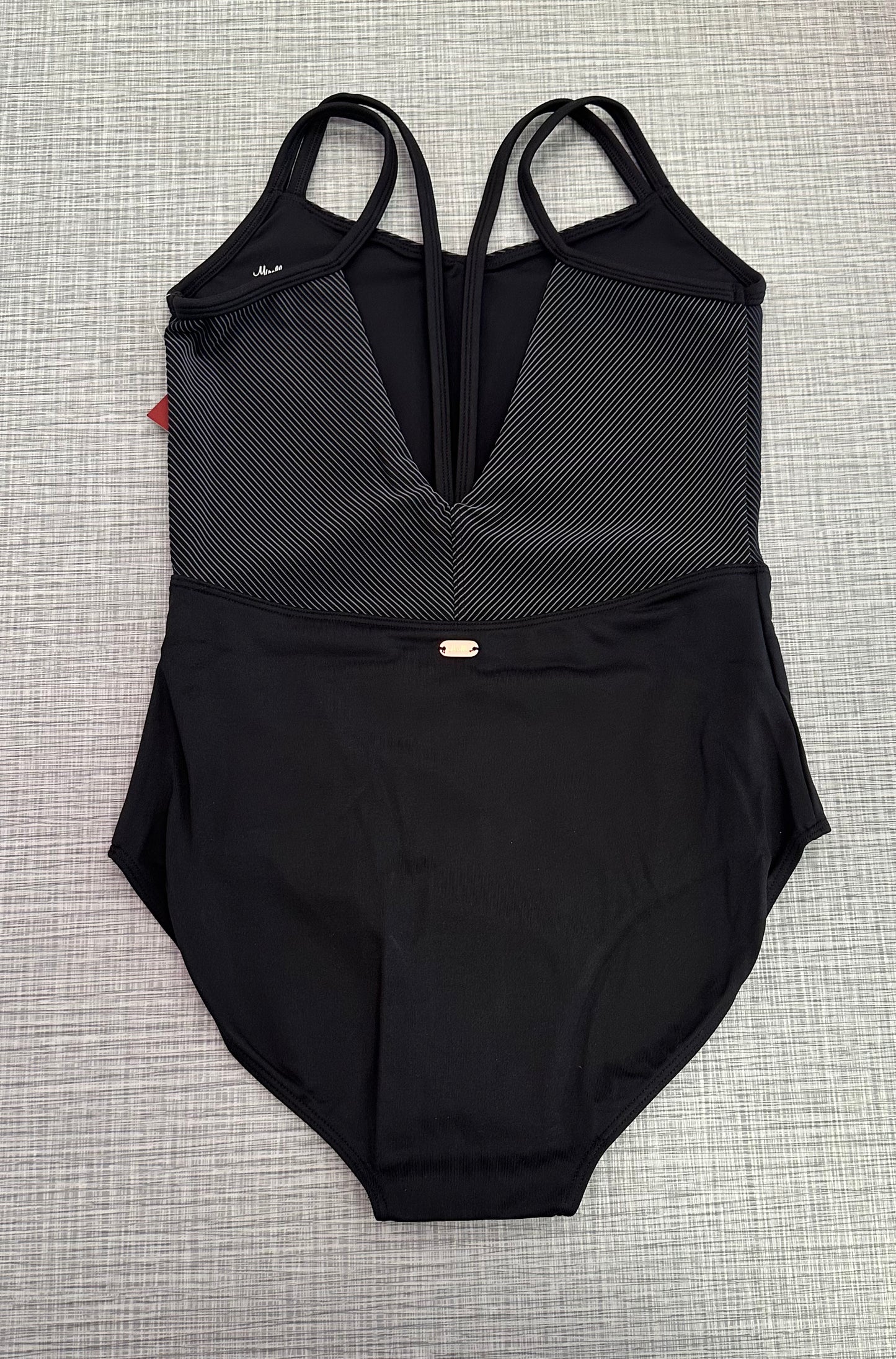 Stripe Bodice Cami Leotard #M70001