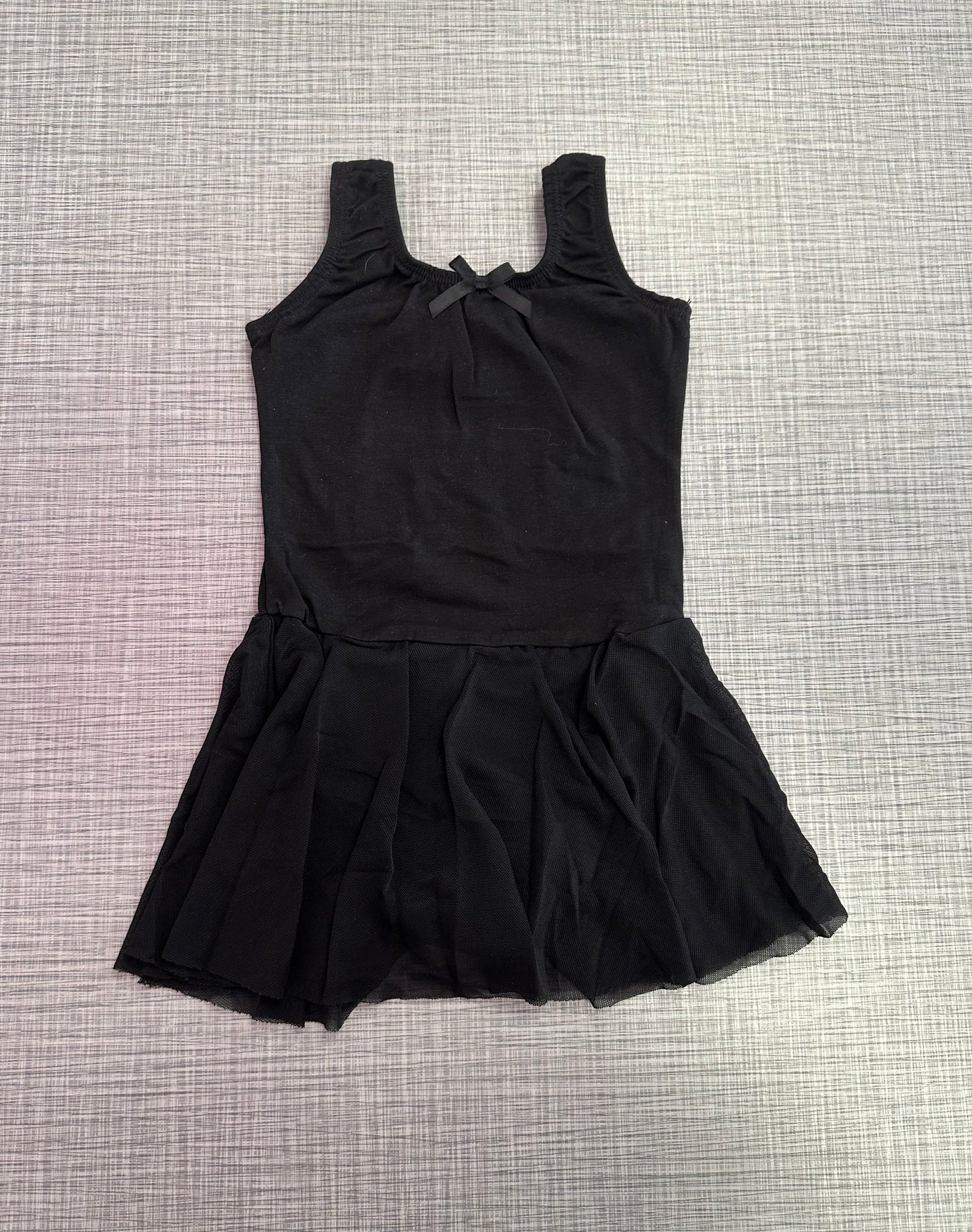 Tank Leotard w/ Mesh Skirt