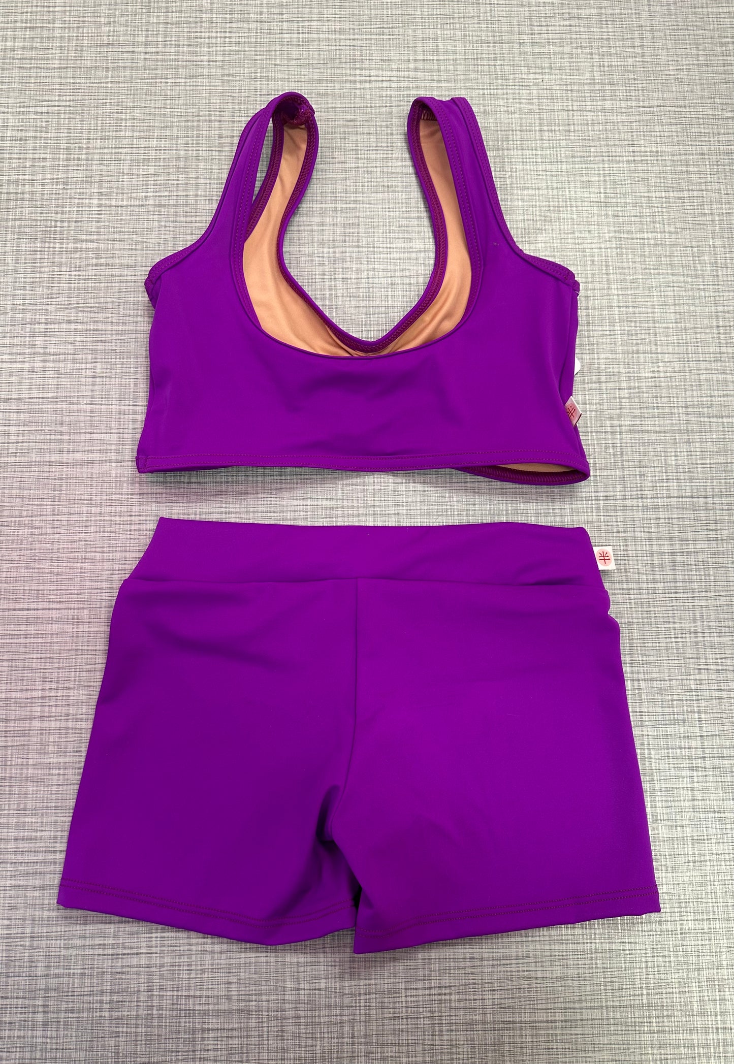Demi Pinch Solid Short Set *