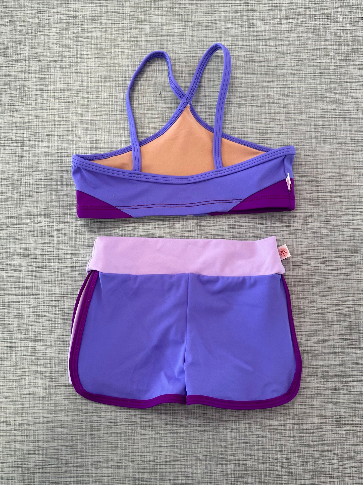 Demi Criss Cross Top & Training Short Set