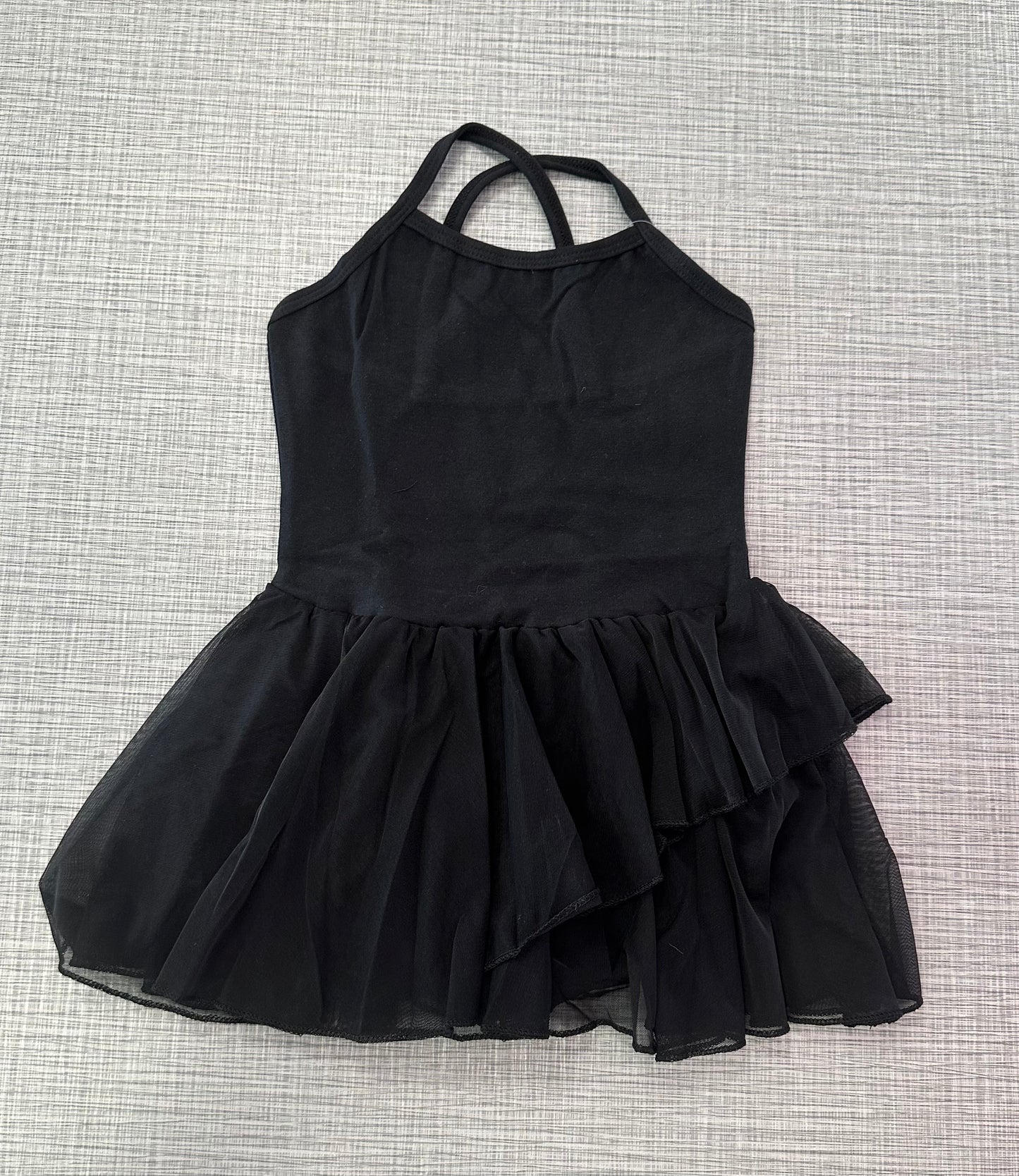Cami X-Back Mesh Skirt Leotard