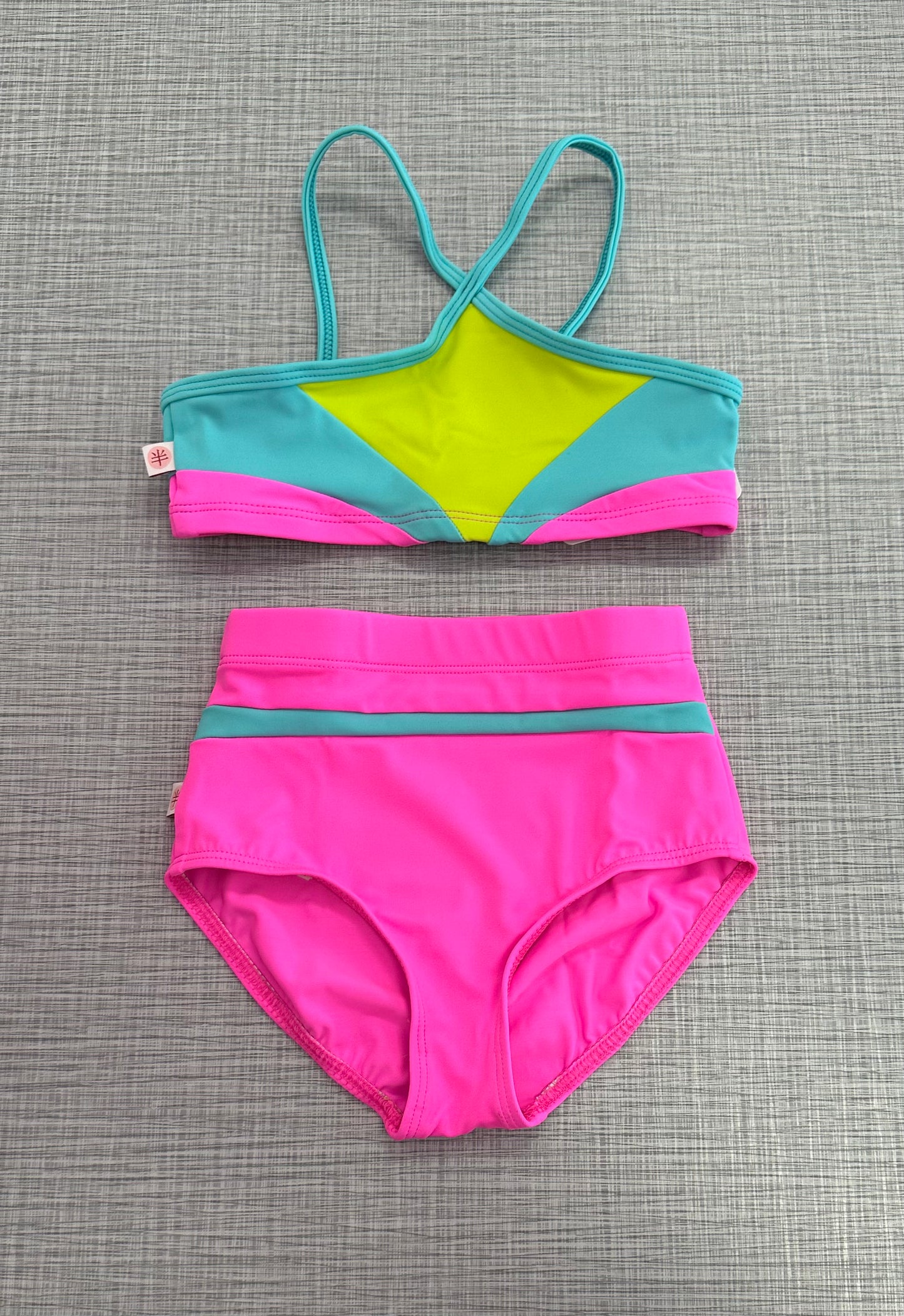 Demi Criss Cross Top & Brief Set