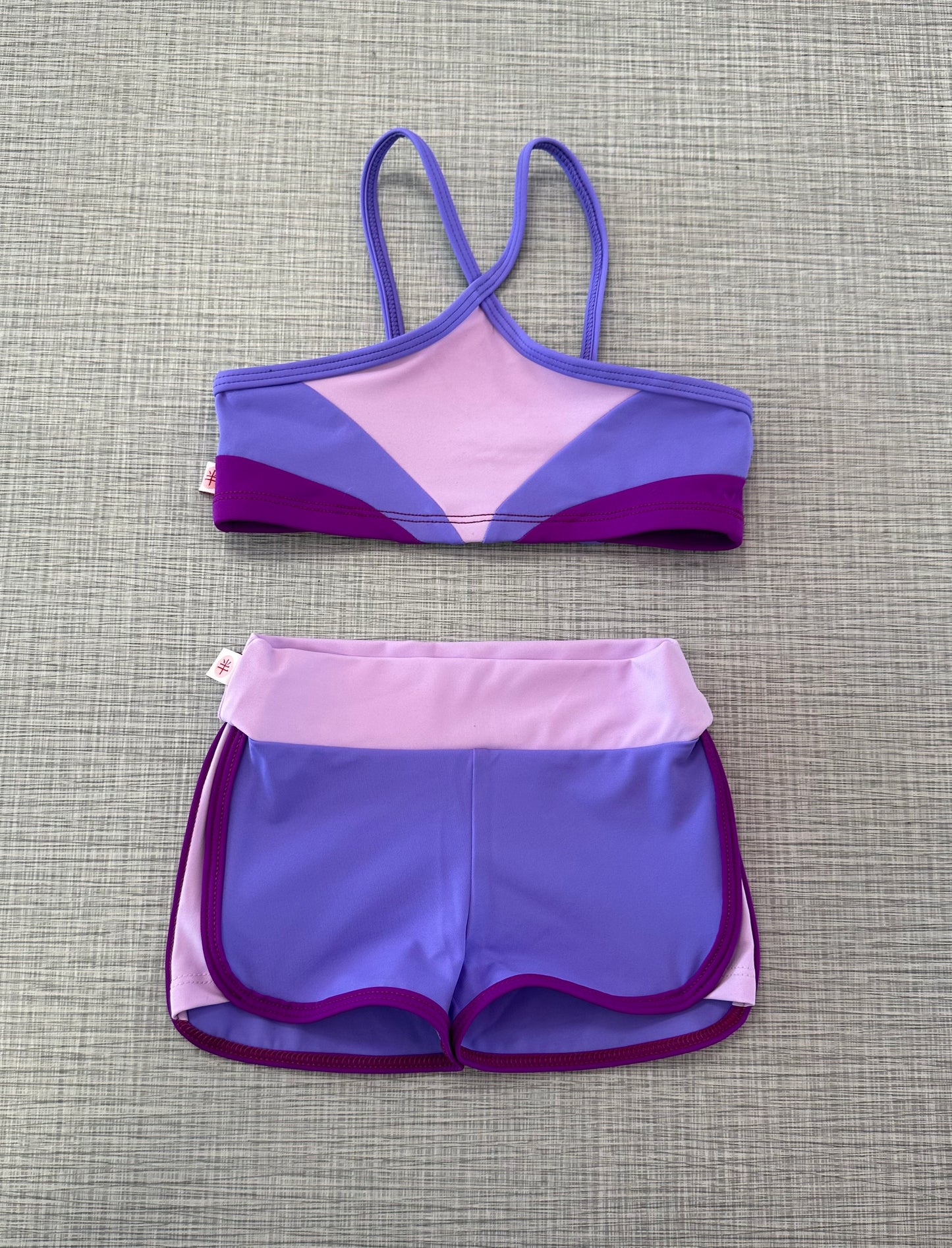 Demi Criss Cross Top & Training Short Set