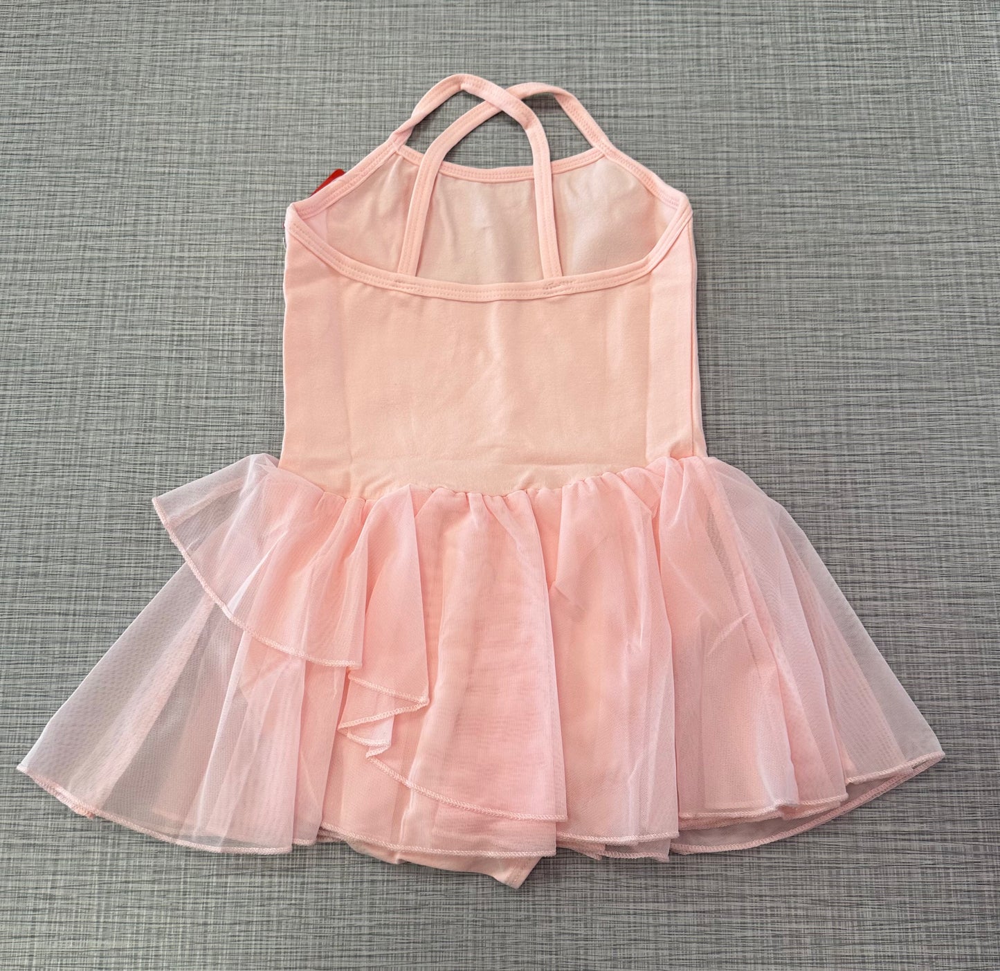 Cami X-Back Mesh Skirt Leotard