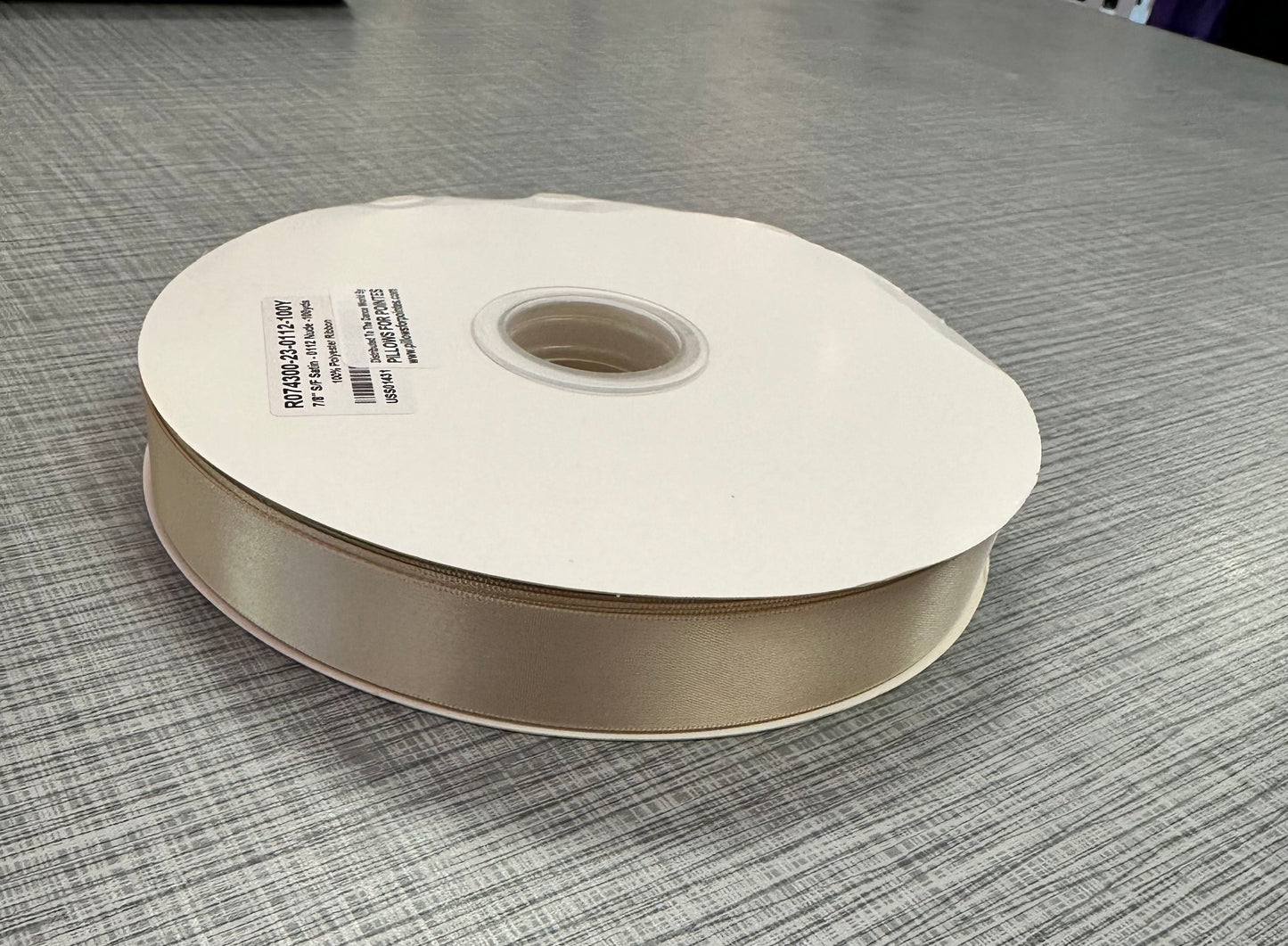 Spool of Satin Ribbon