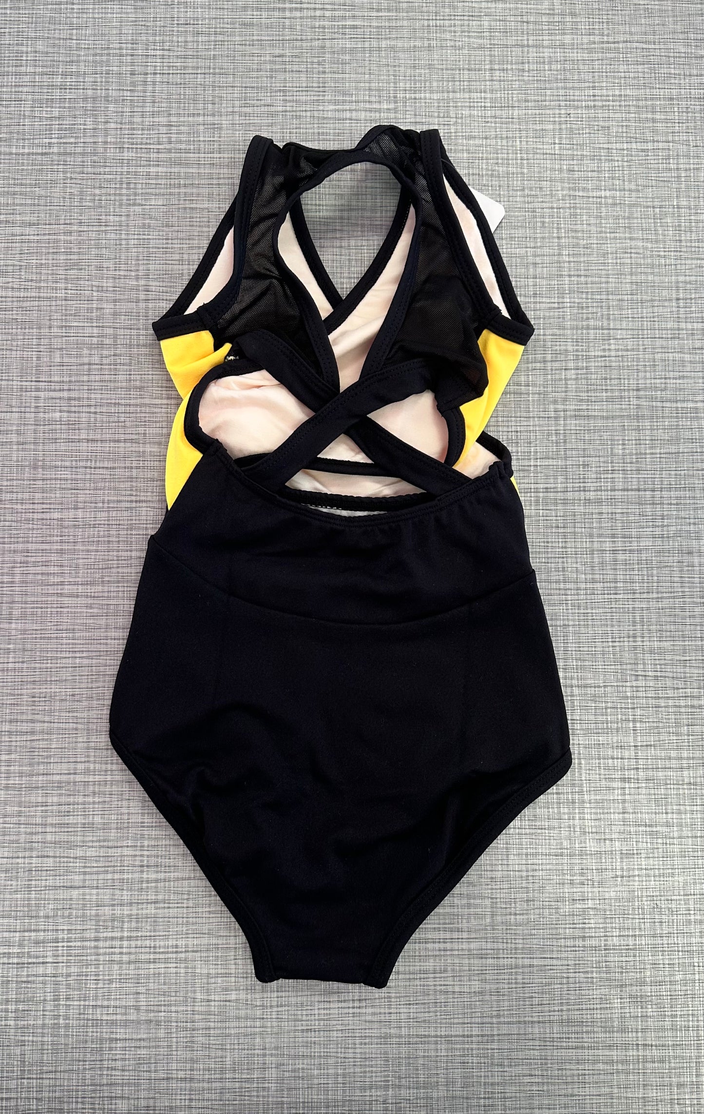 CY Yellow & Black Leotard
