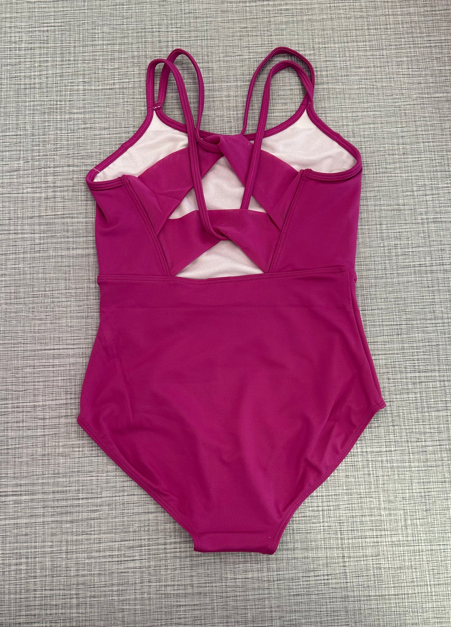 Cross Back Cami Leotard #M70004