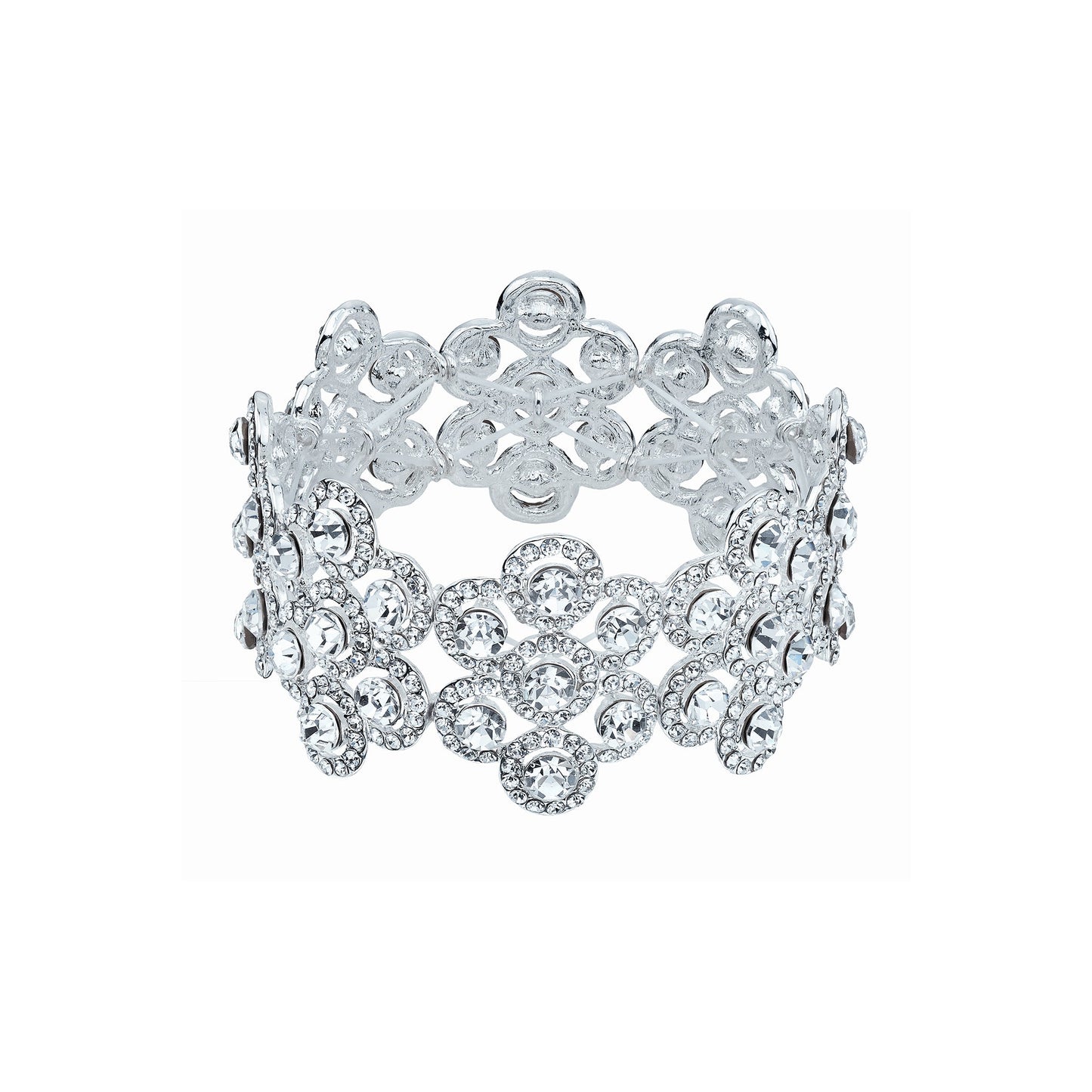 Stretch Hair Bun Bracelet - Flower Bouquet
