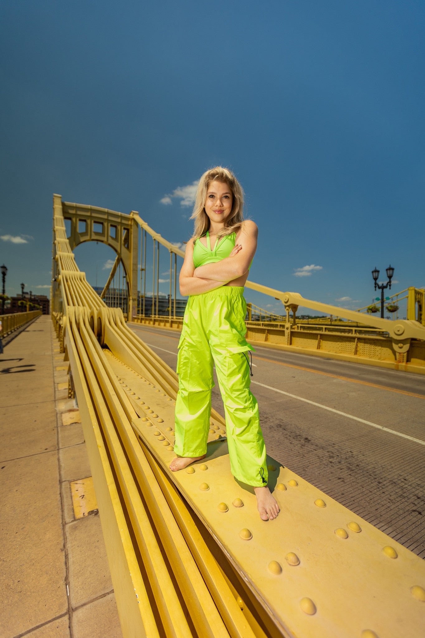 Amayah Toggle Top & Cargo Pant Separates