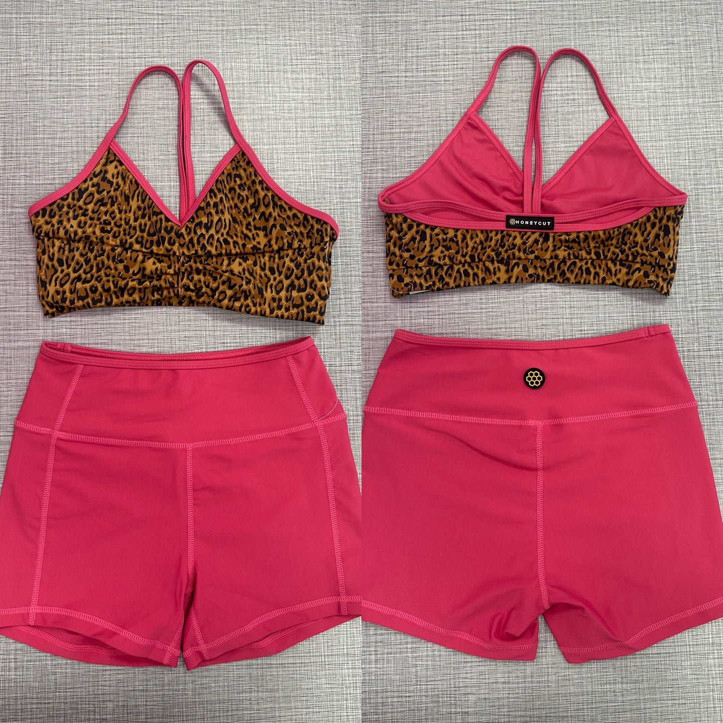 Bliss Bra Top & Flame Short Set