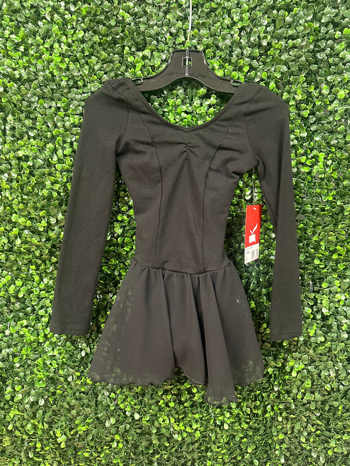 Long Sleeve Dress Leotard #11724