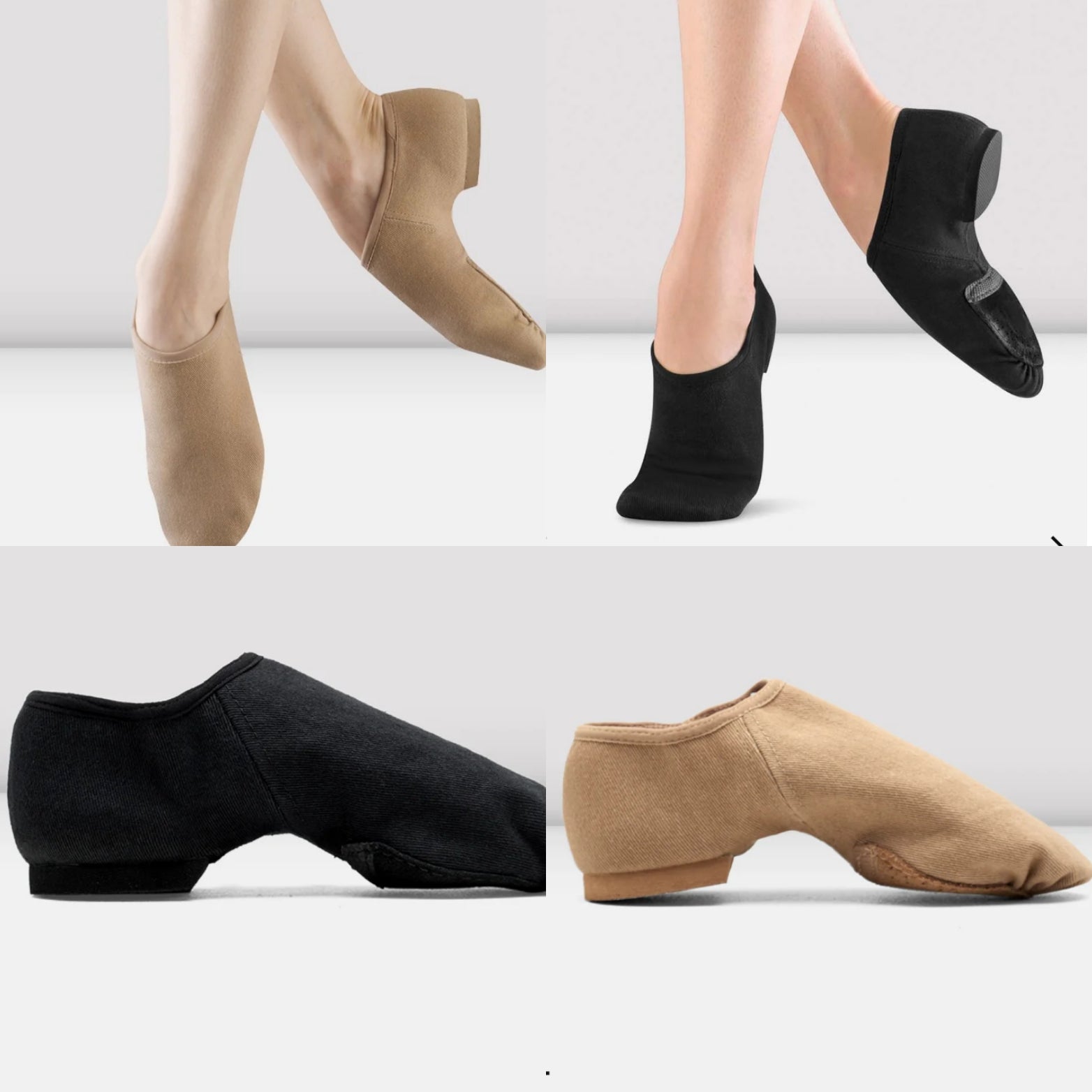 Bloch Phantom Canvas Jazz Shoe 473