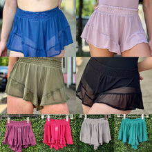 Load image into Gallery viewer, Ruffle Mesh Short #21412
