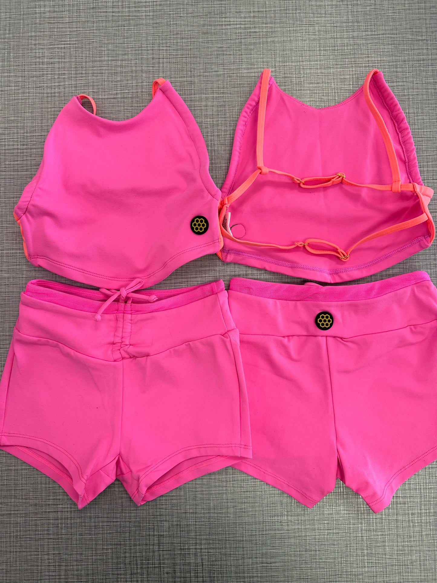 Breakout Backless Top & Cinch Short Set