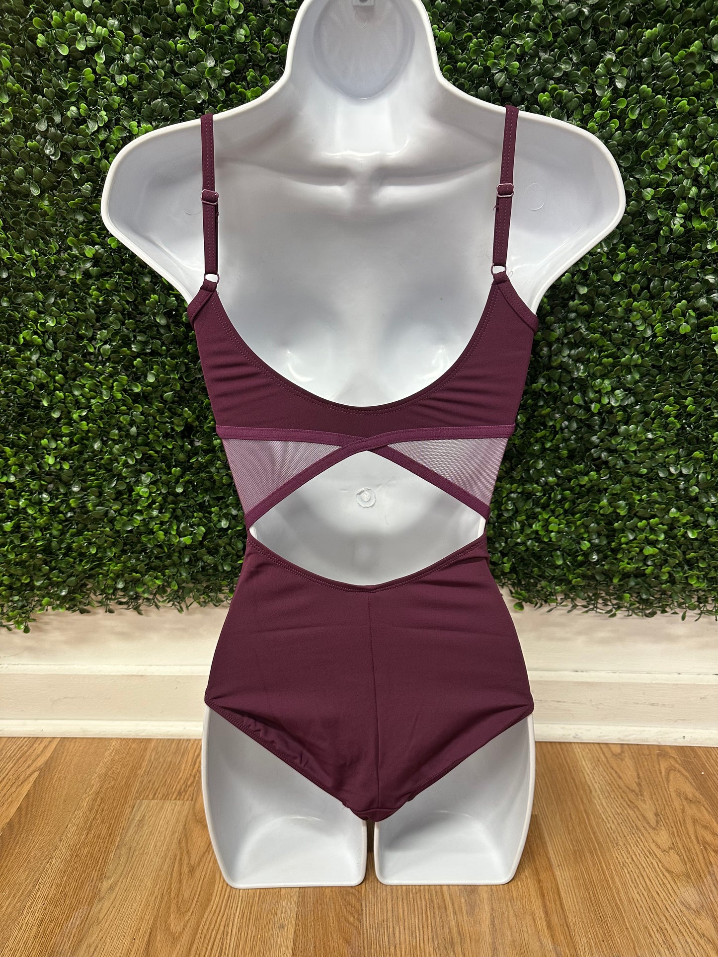 Alexis Mesh Insert Leotard #21100