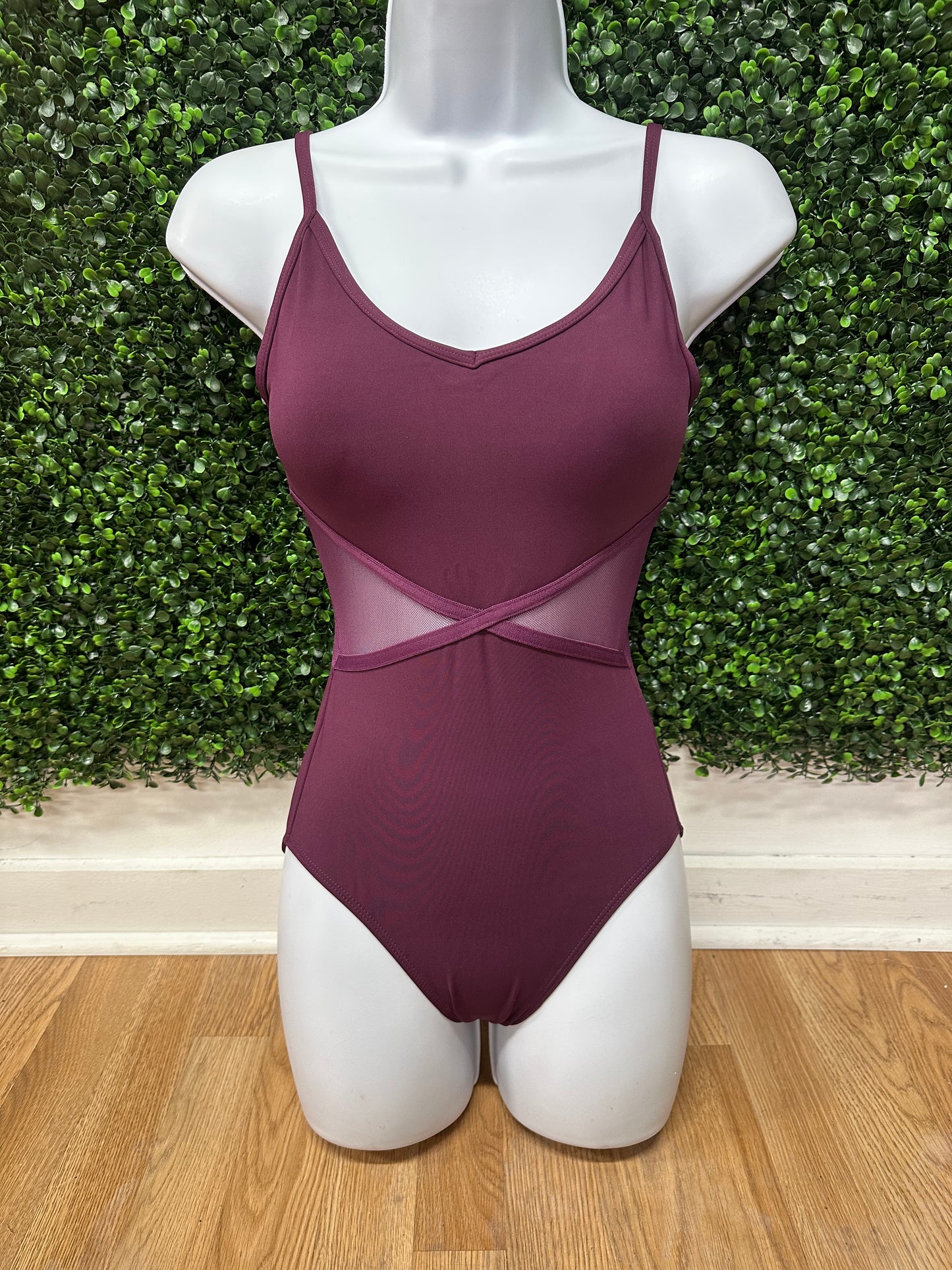 Alexis Mesh Insert Leotard #21100